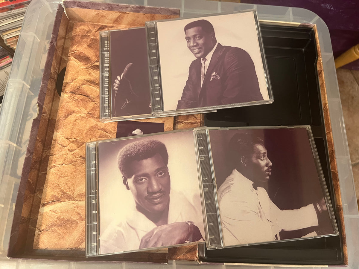 Otis Redding ‎– Otis! - The Definitive Otis Redding (NM/NM/vg+) 4CD Box! (Ena hörnet släppt på boxen)
