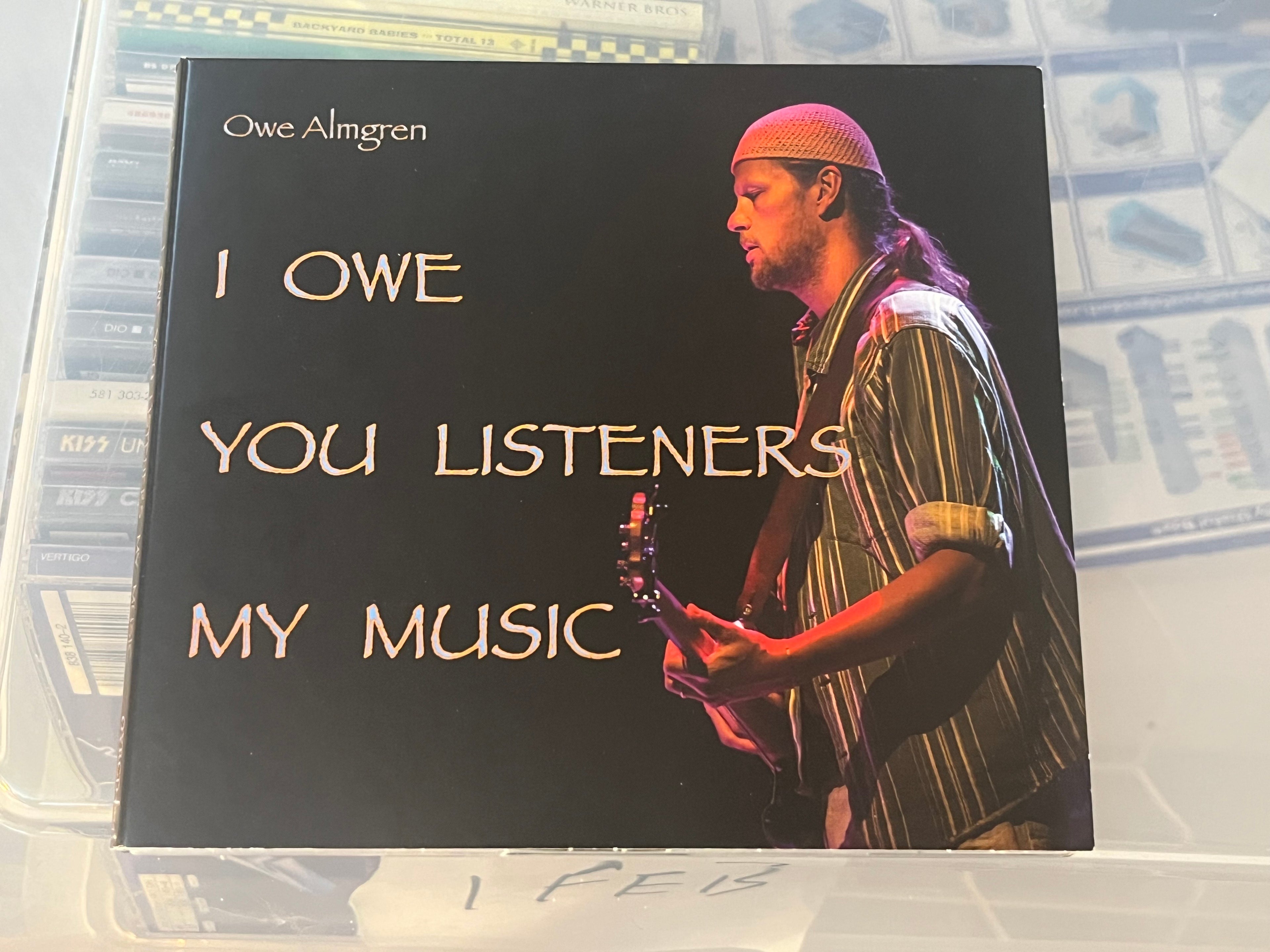 Owe Almgren – I Owe You Listeners My Music (NM/NM)