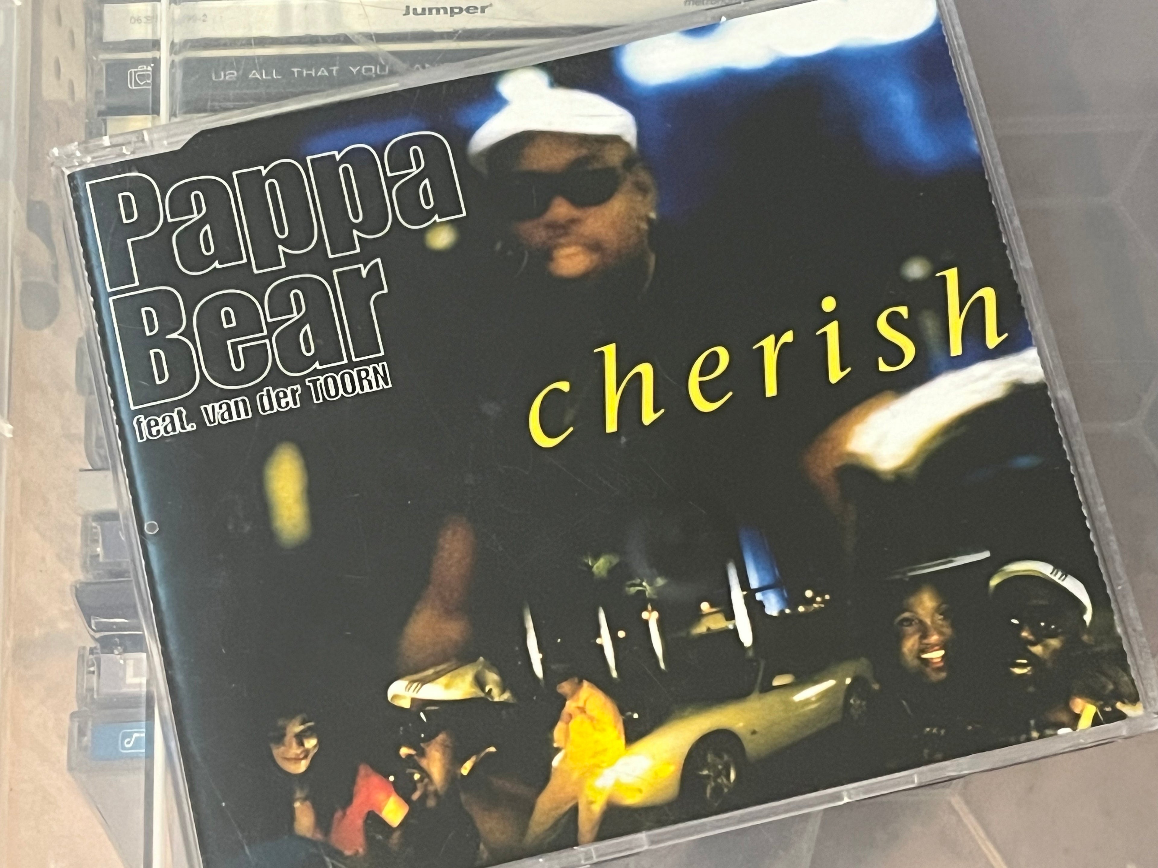 Pappa Bear Feat. van der Toorn – Cherish (NM/NM) 4-spårs single slimcase