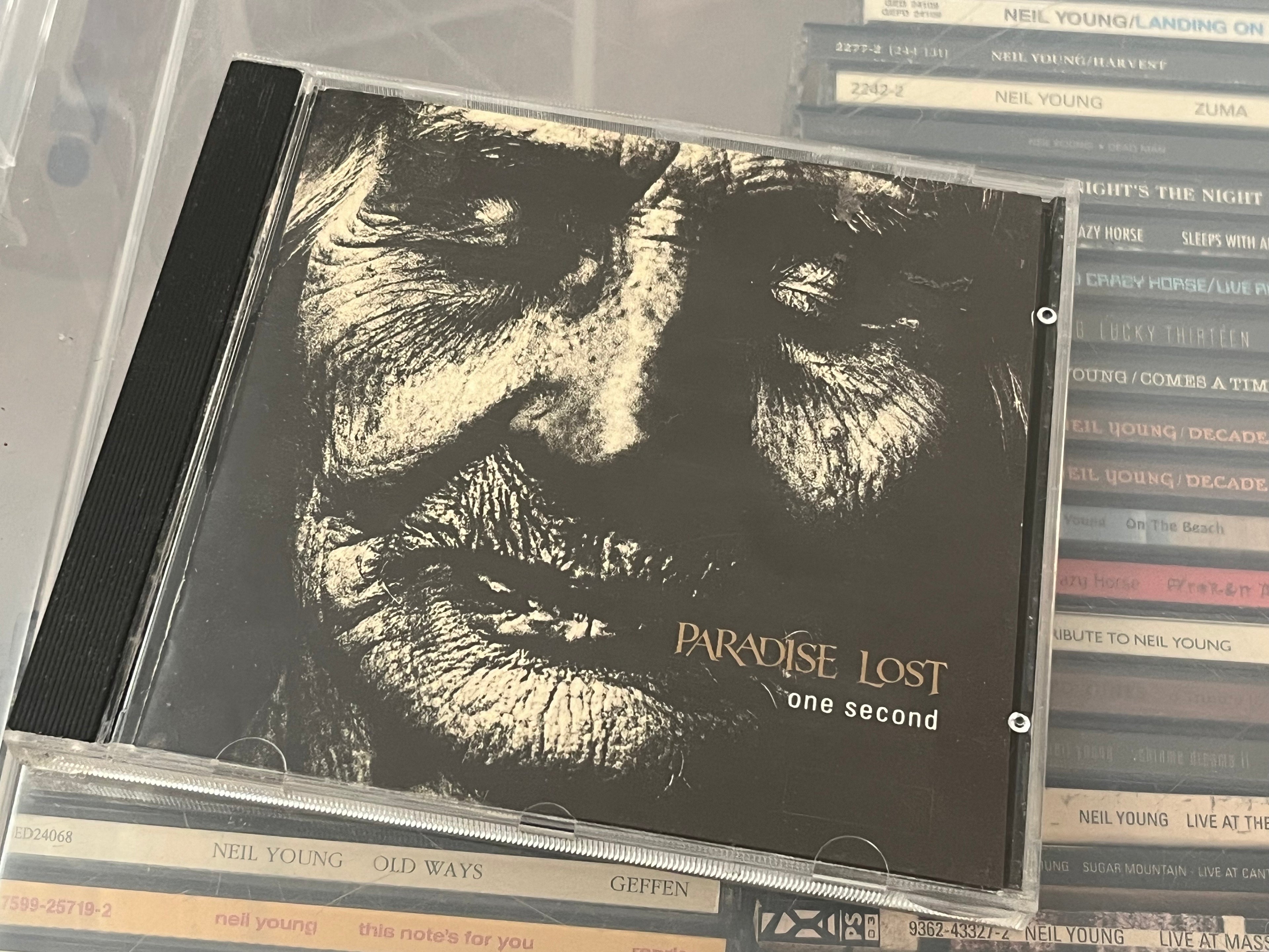 Paradise Lost ‎– One Second (NM/NM) första UK-pressen *MASTERED BY MAYKING*