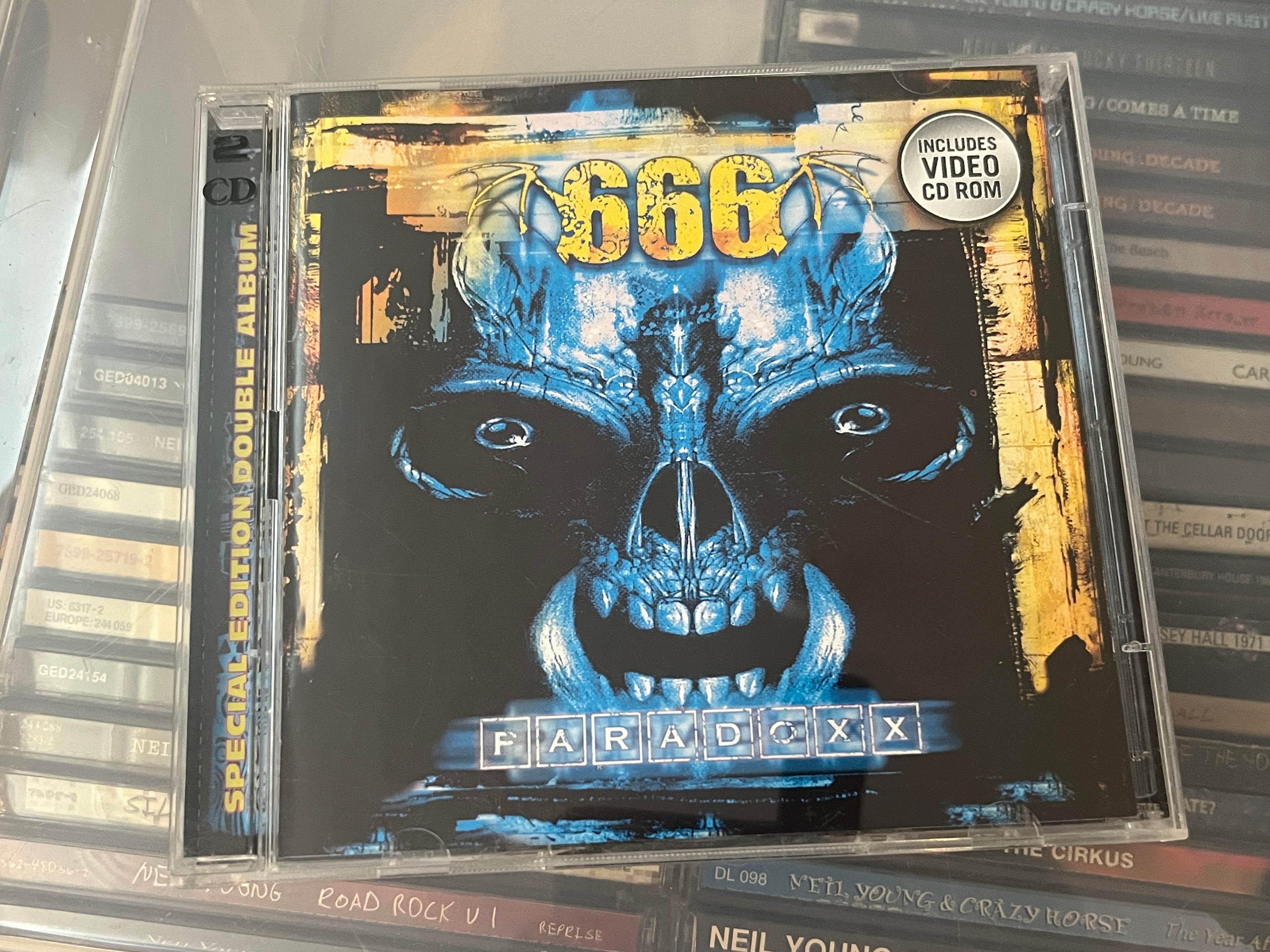 666 ‎– Paradoxx (Special Edition) (NM/NM) 2CD-version **RARE**