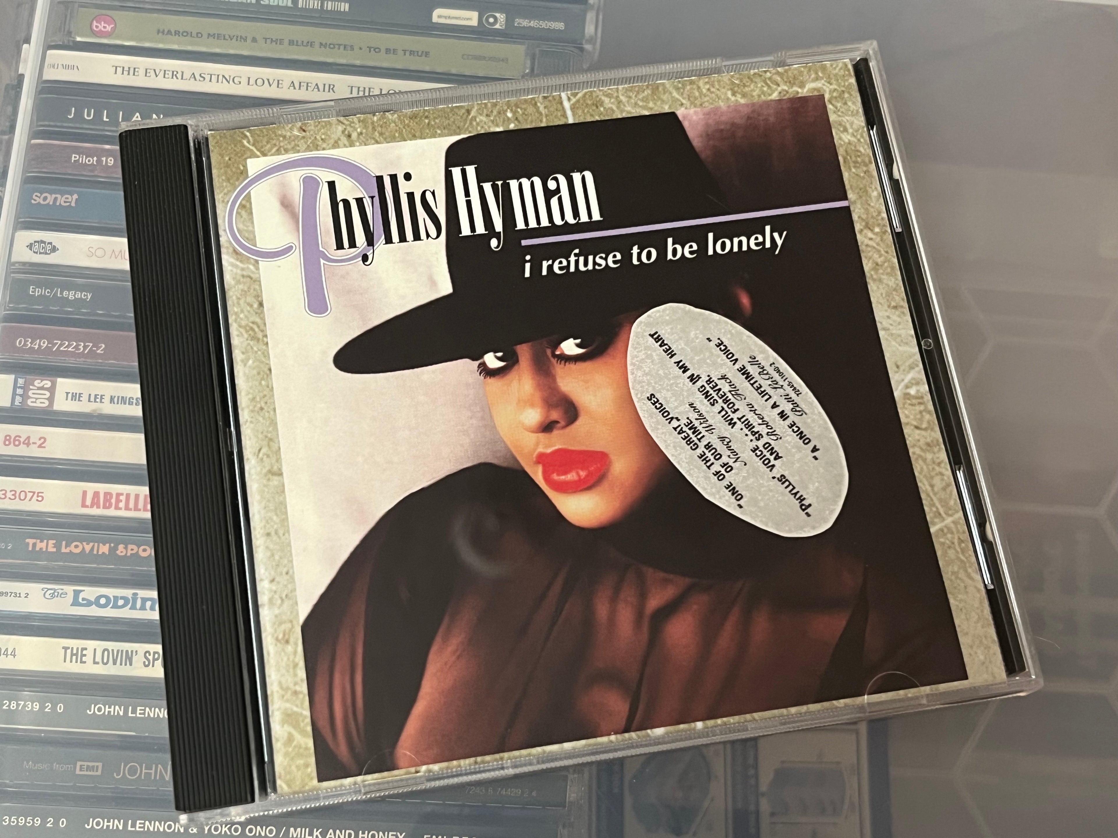 Phyllis Hyman – I Refuse To Be Lonely (NM/NM)