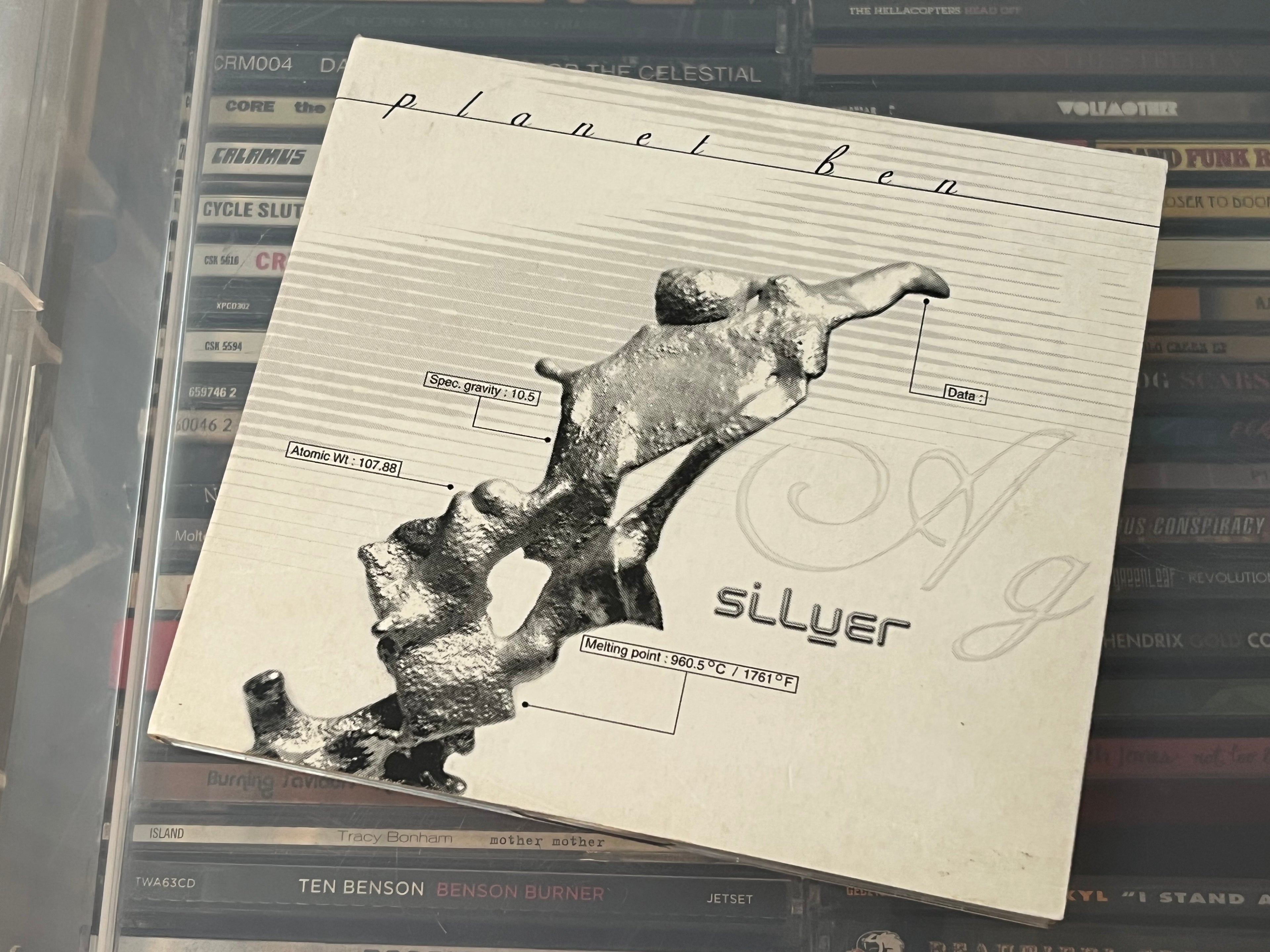 Planet Ben – Silver (vg/vg+) rare psy-trance i kasst skick