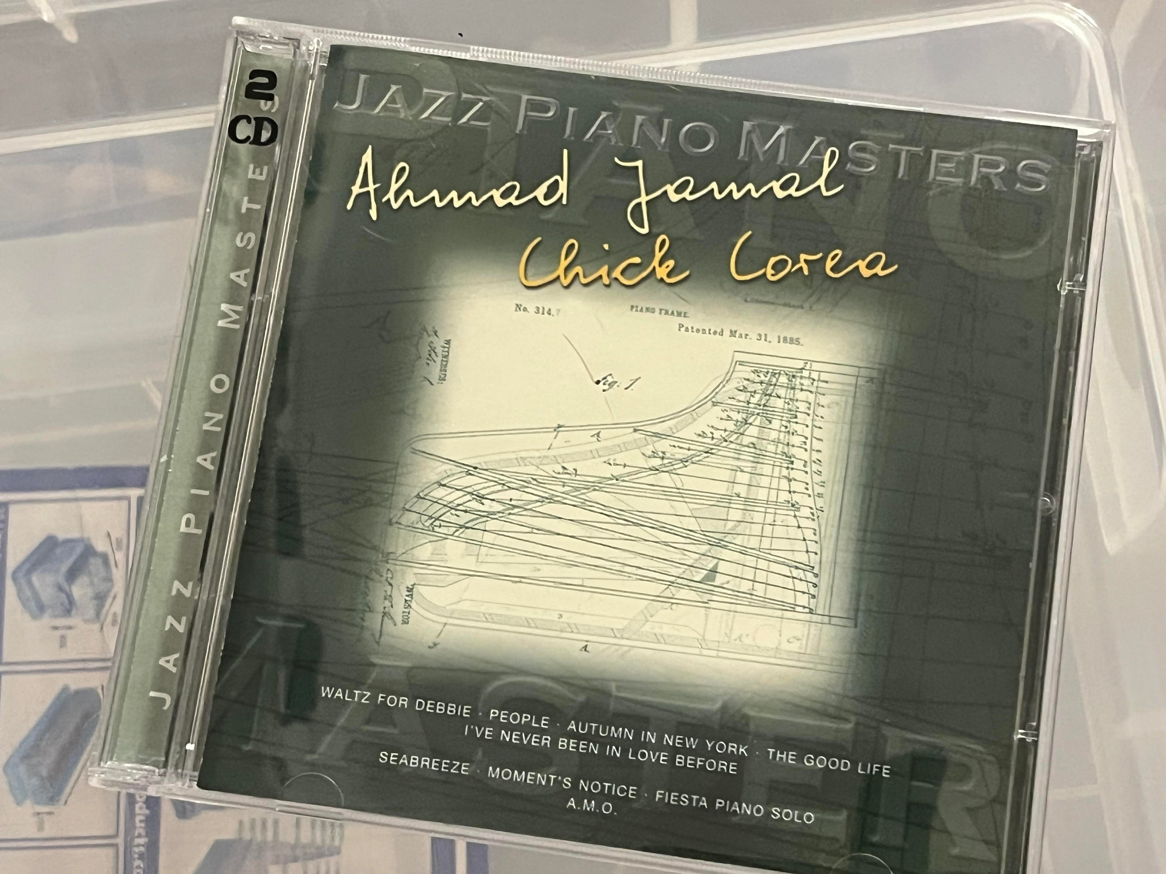 Ahmad Jamal, Chick Corea - Jazz Piano Masters (NM/NM) 2CD