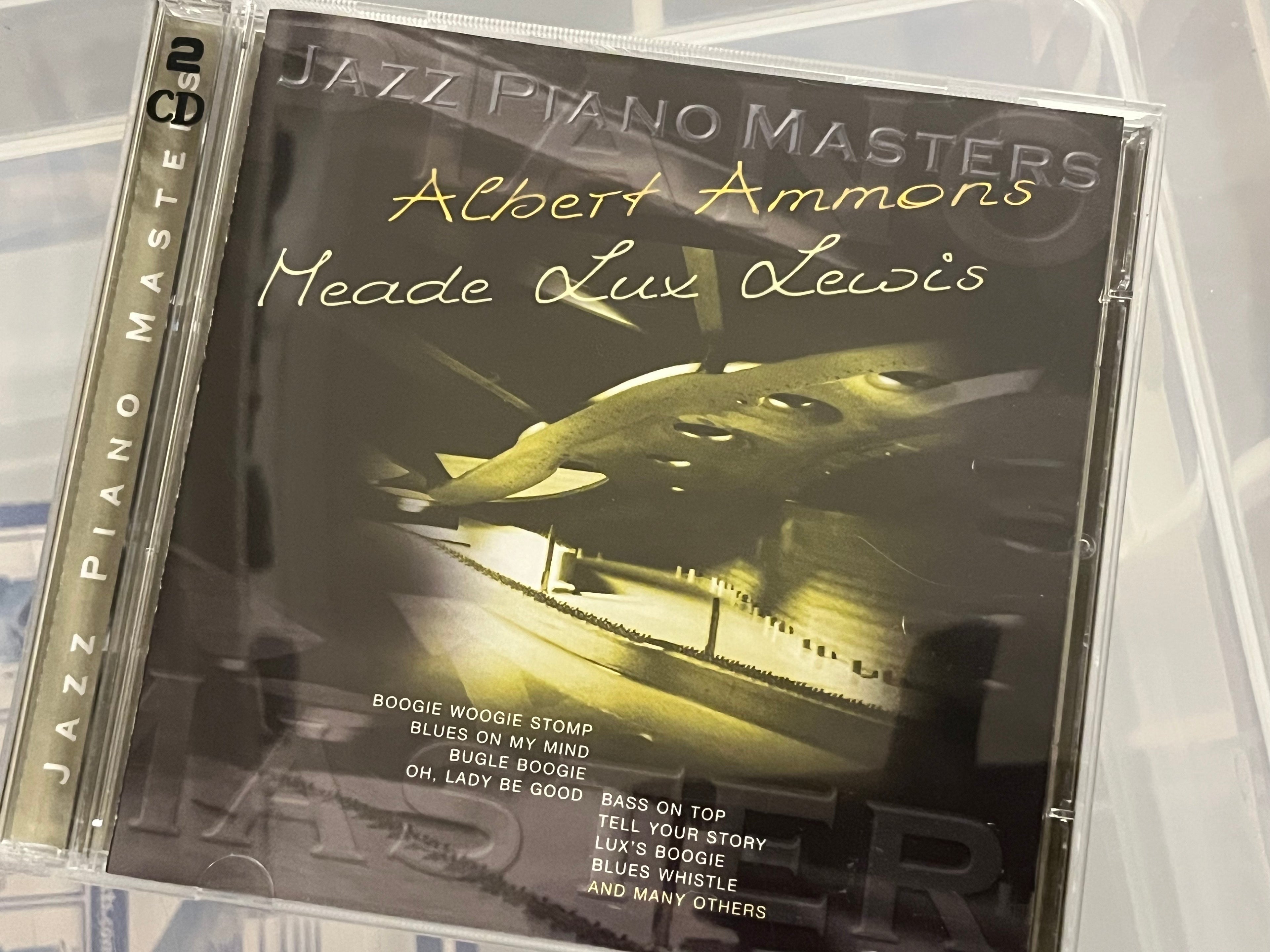Albert Ammons - Meade "Lux" Lewis - Jazz Piano Masters (NM/NM) 2CD