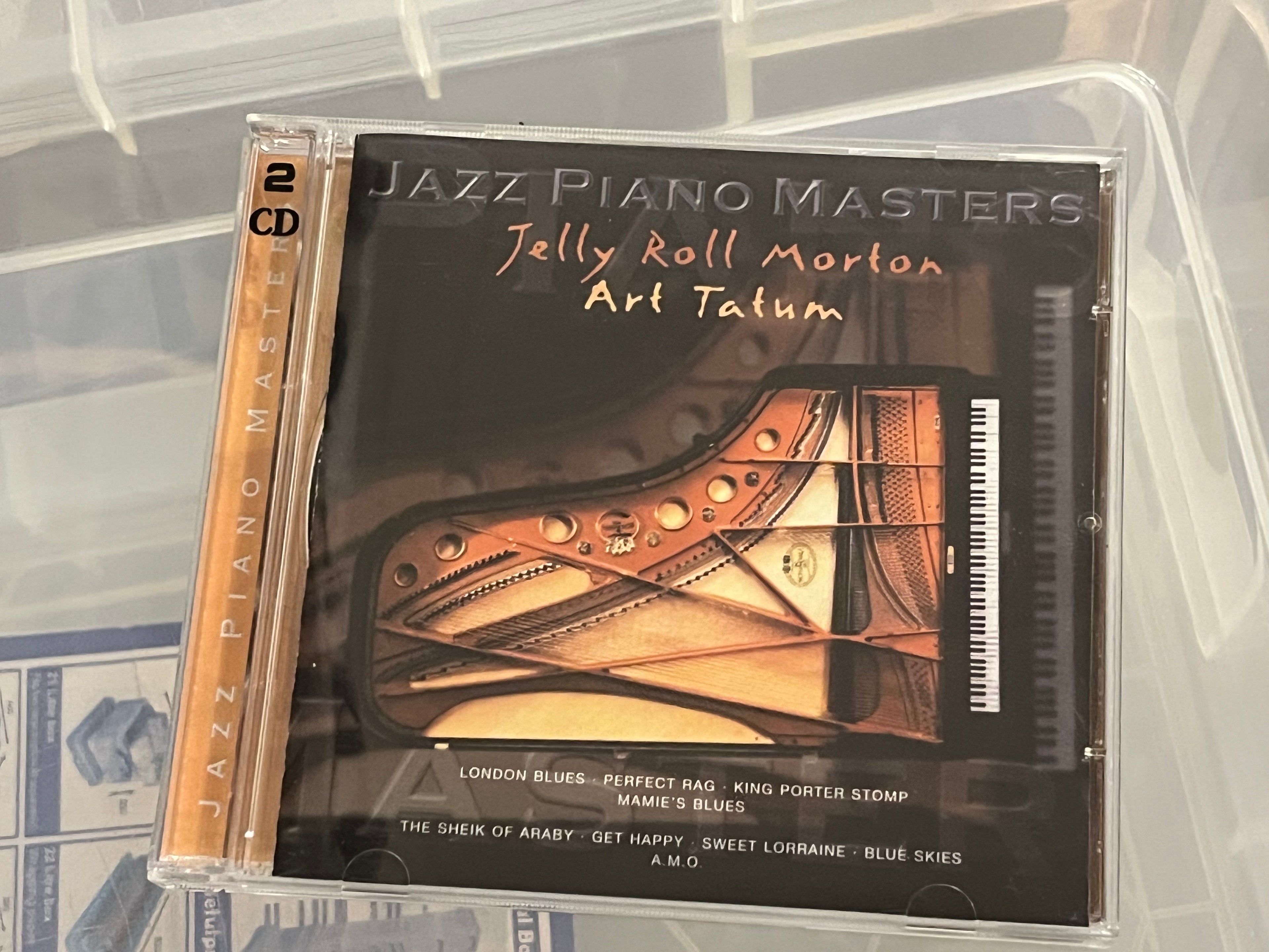 Jelly Roll Morton - Art Tatum - Jazz Piano Masters (NM/NM) 2CD