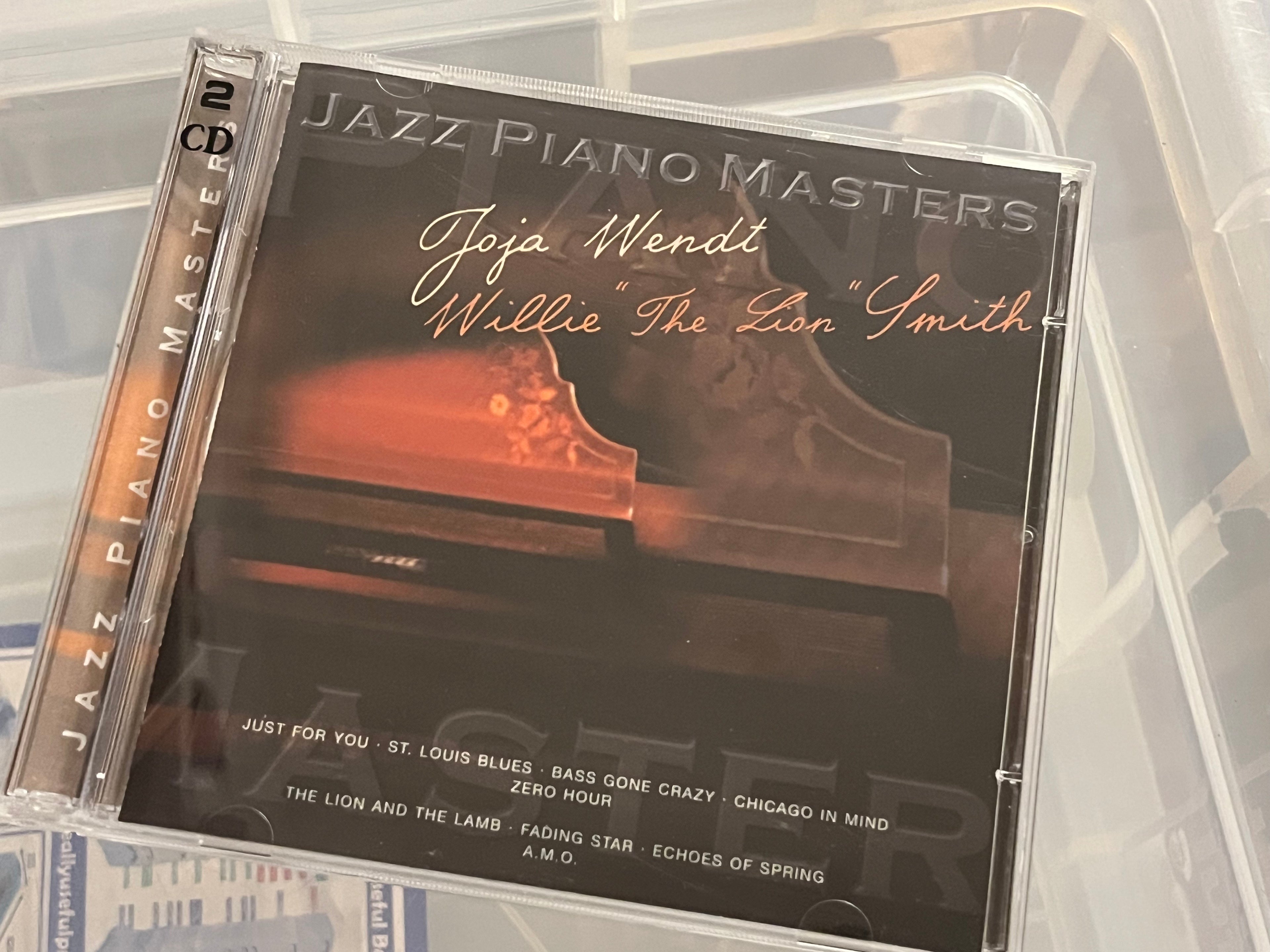 Joja Wendt, Willie "The Lion" Smith  - Jazz Piano Masters (NM/NM) 2CD