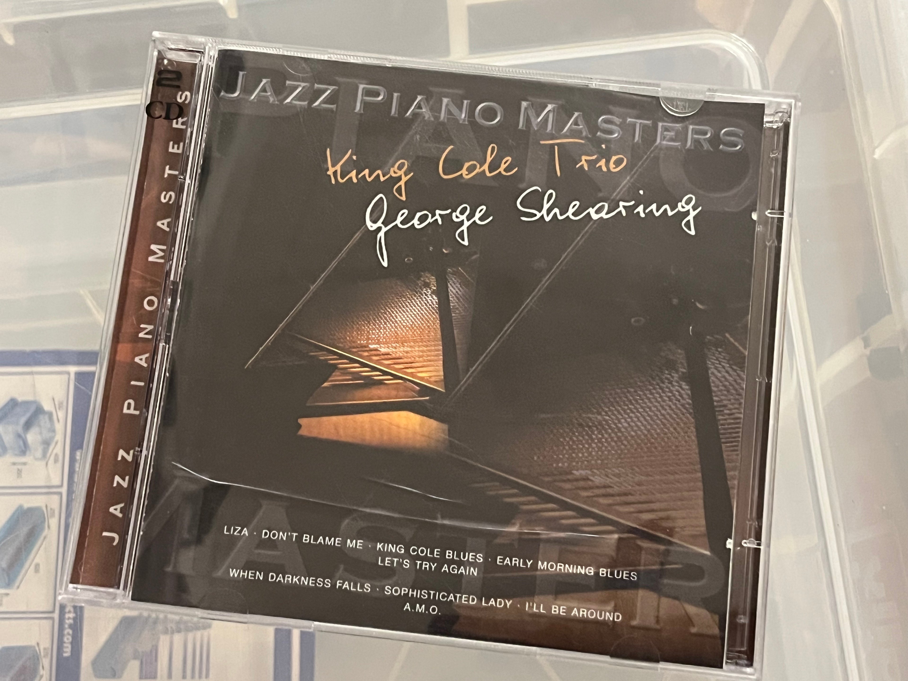 King Cole Trio - George Shearing - Jazz Piano Masters (NM/NM) 2CD