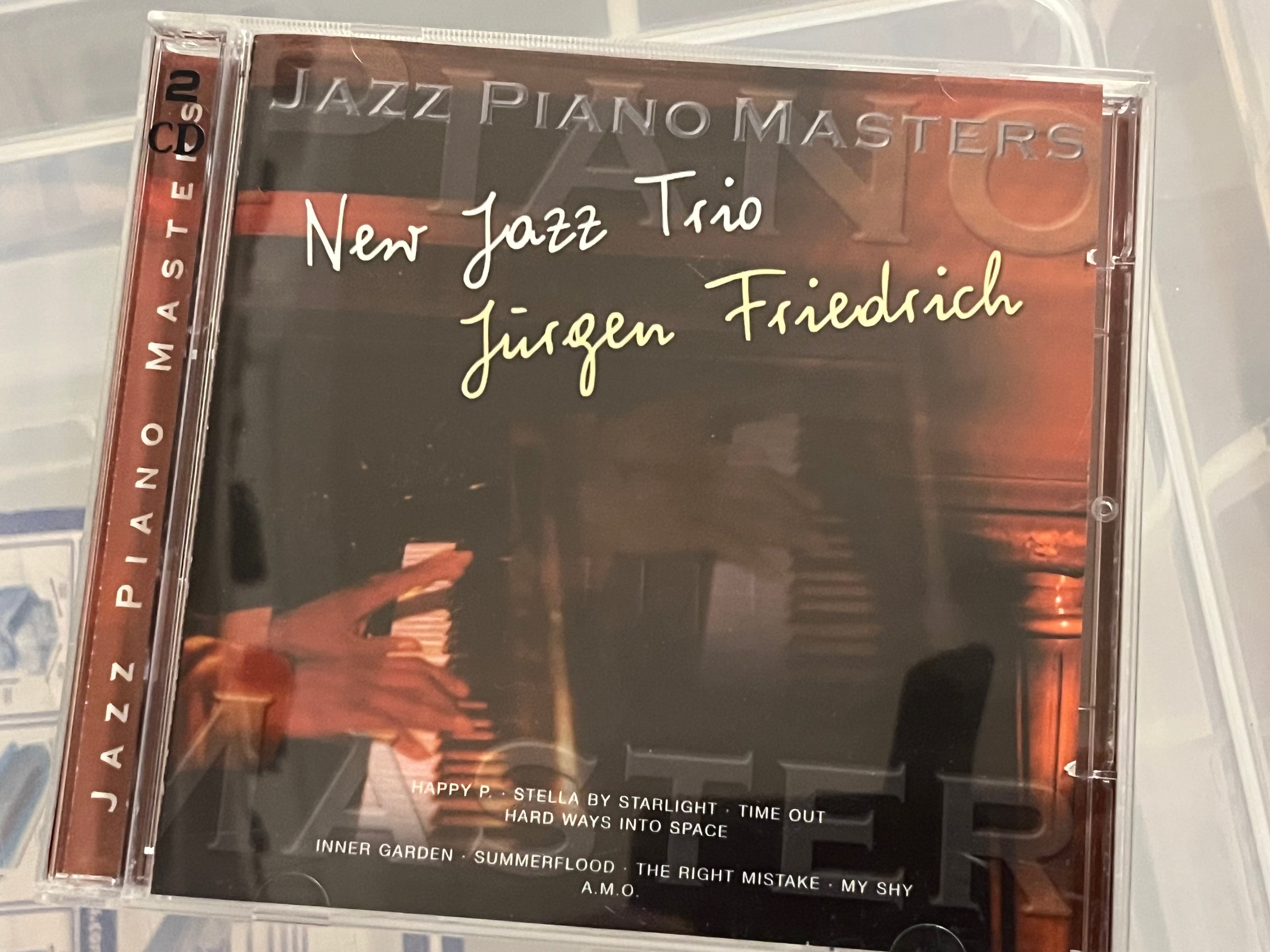 New Jazz Trio / Jürgen Friedrich - Jazz Piano Masters (NM/NM) 2CD