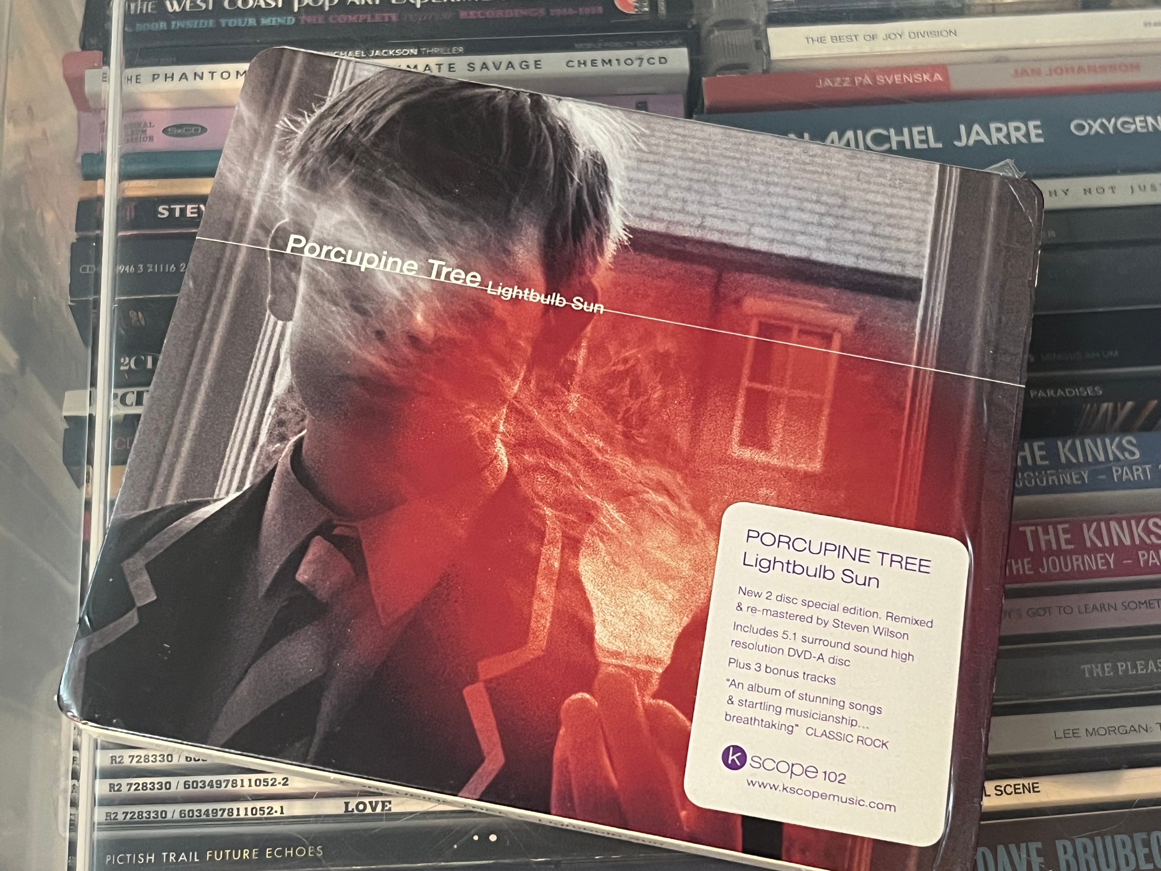 Porcupine Tree ‎– Lightbulb Sun (NM/NM) UK-08 CD+DVD-Audio (5.1)