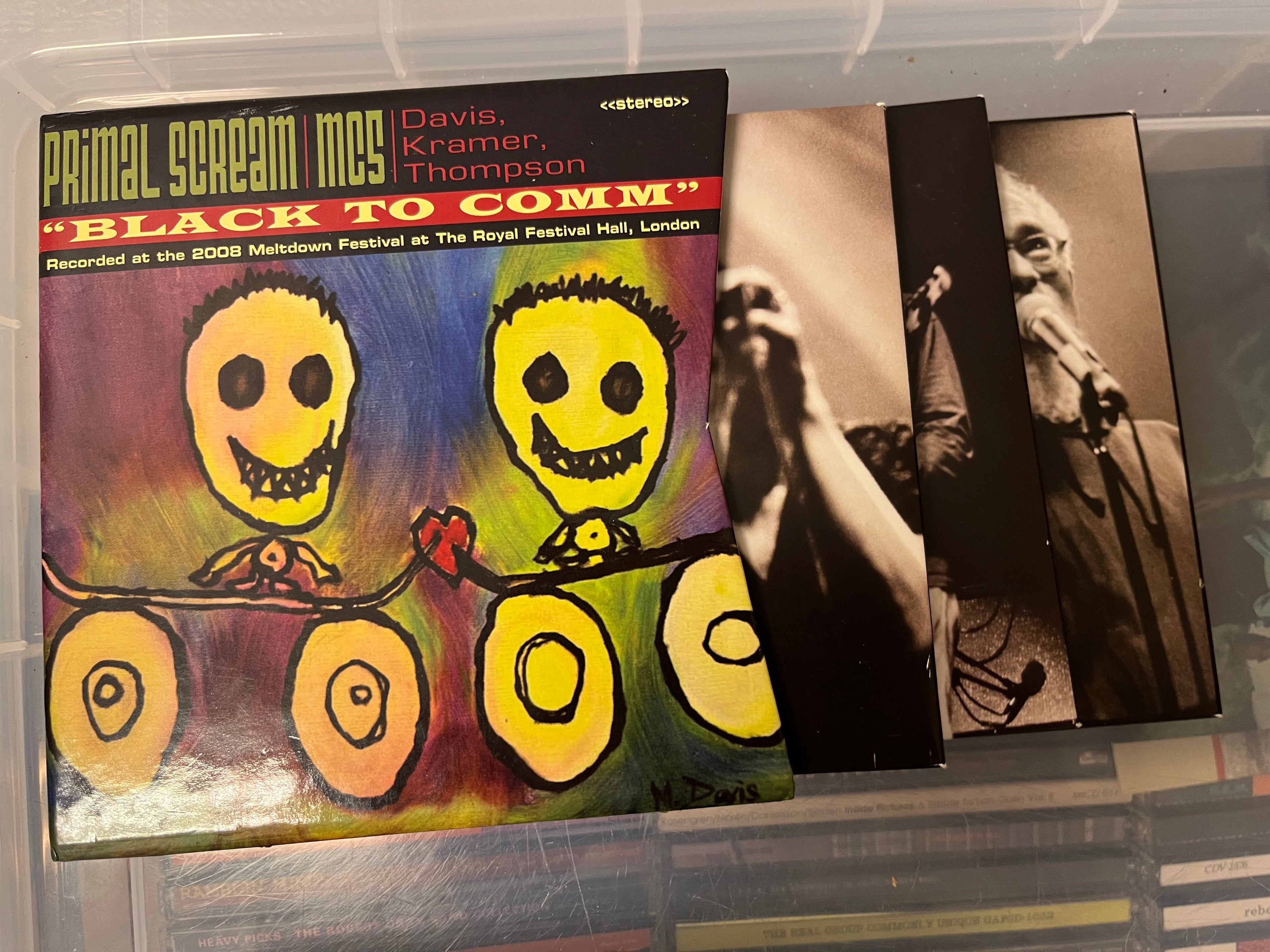 Primal Scream / MC5 – Black To Comm (NM/NM) 2CD+DVD