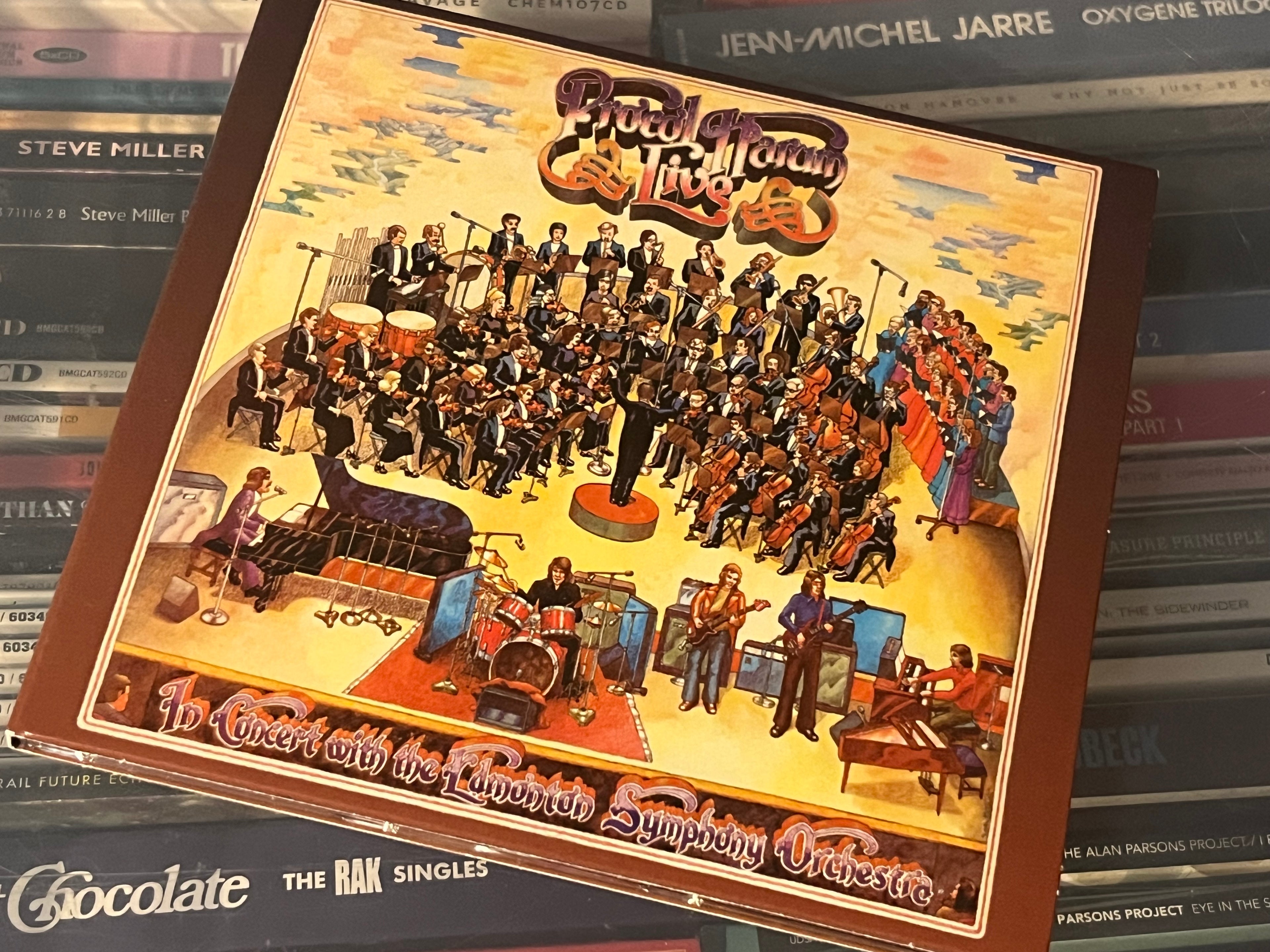 Procol Harum In Concert With The Edmonton Symphony Orchestra – Live (NM/NM) UK-18 Remaster +5 bonusspår!
