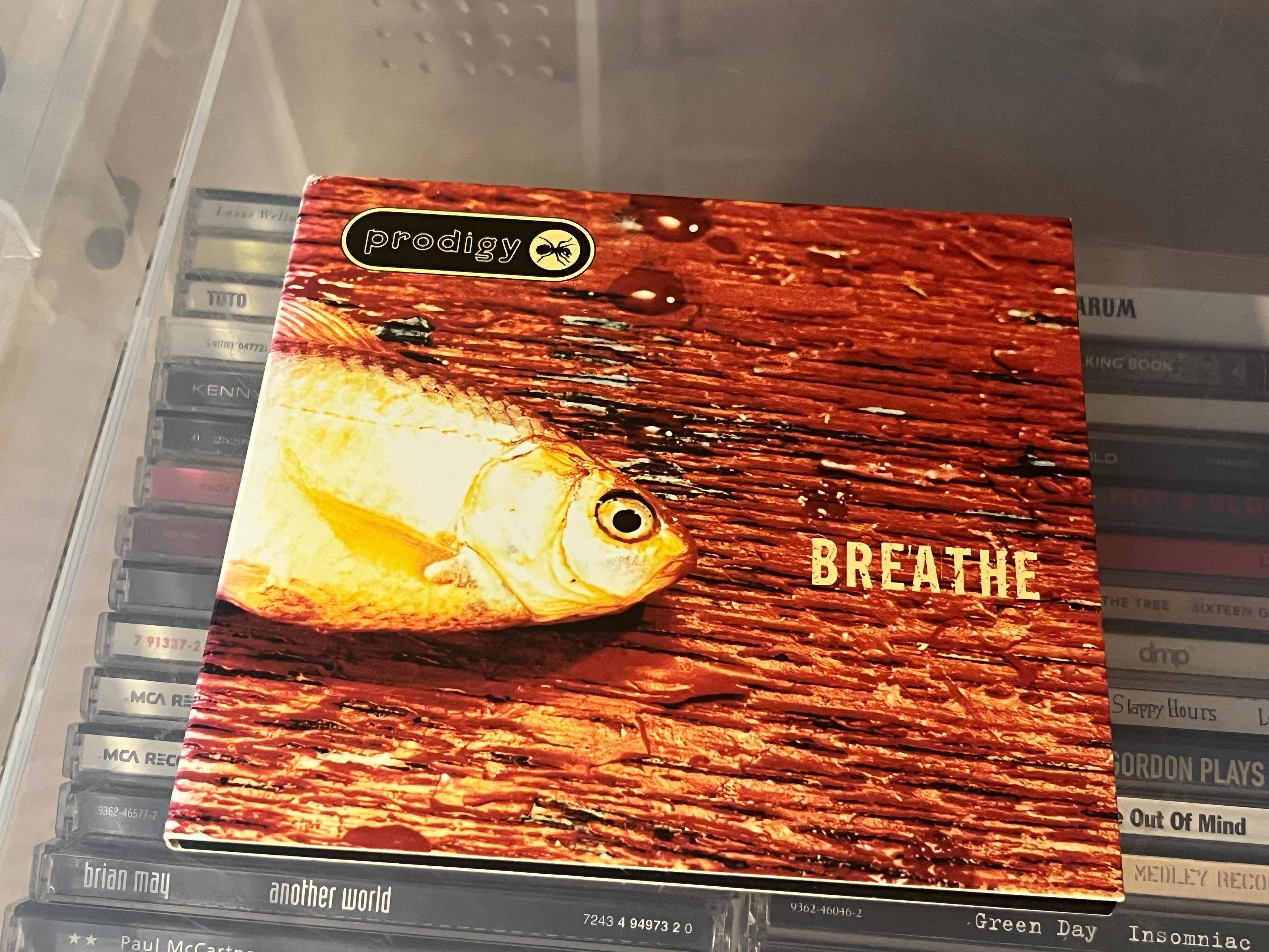Prodigy – Breathe (NM/NM) 4-spårs single i digipack