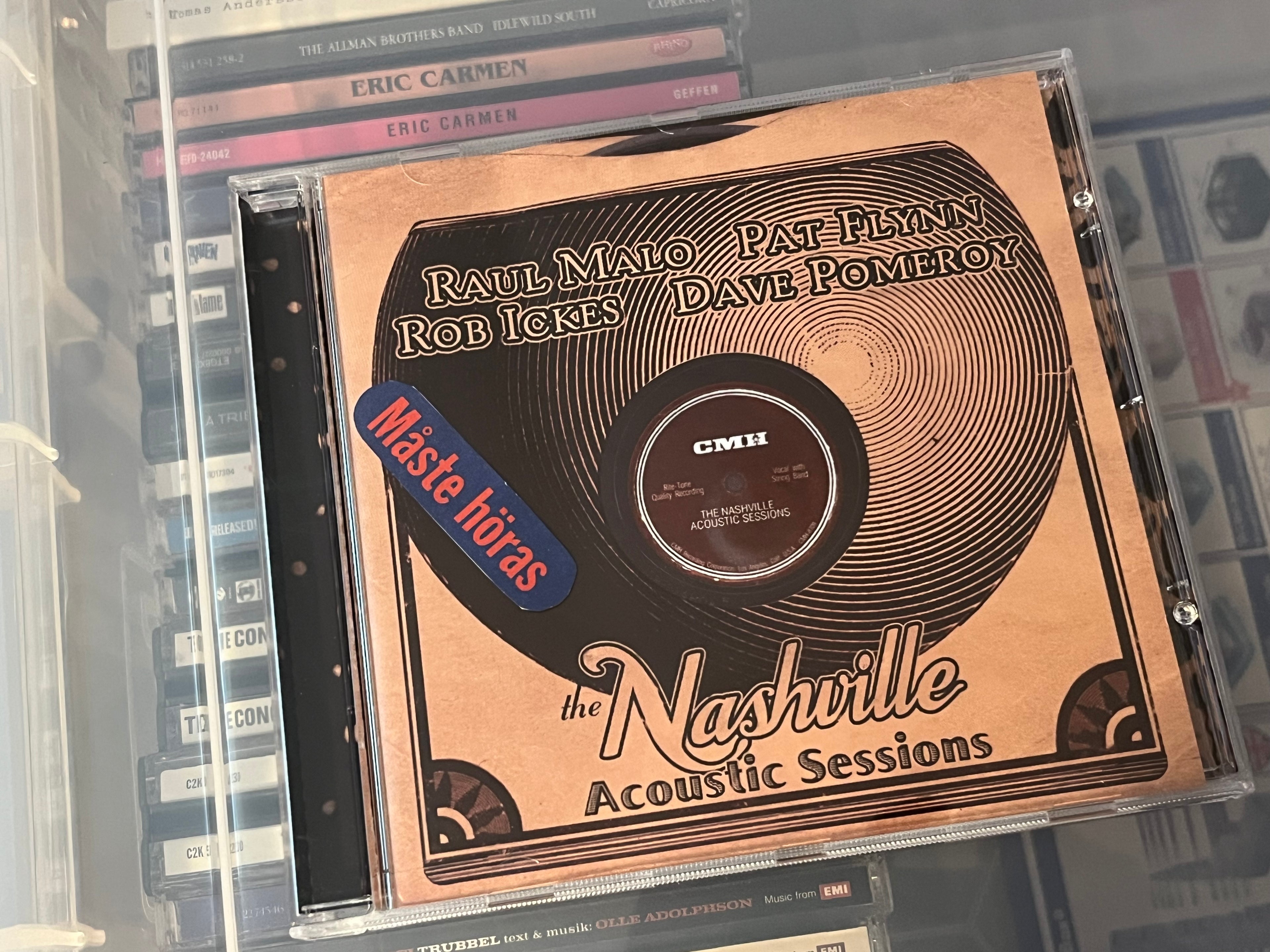 Raul Malo, Pat Flynn, Rob Ickes, Dave Pomeroy ‎– The Nashville Acoustic Sessions (NM/NM)