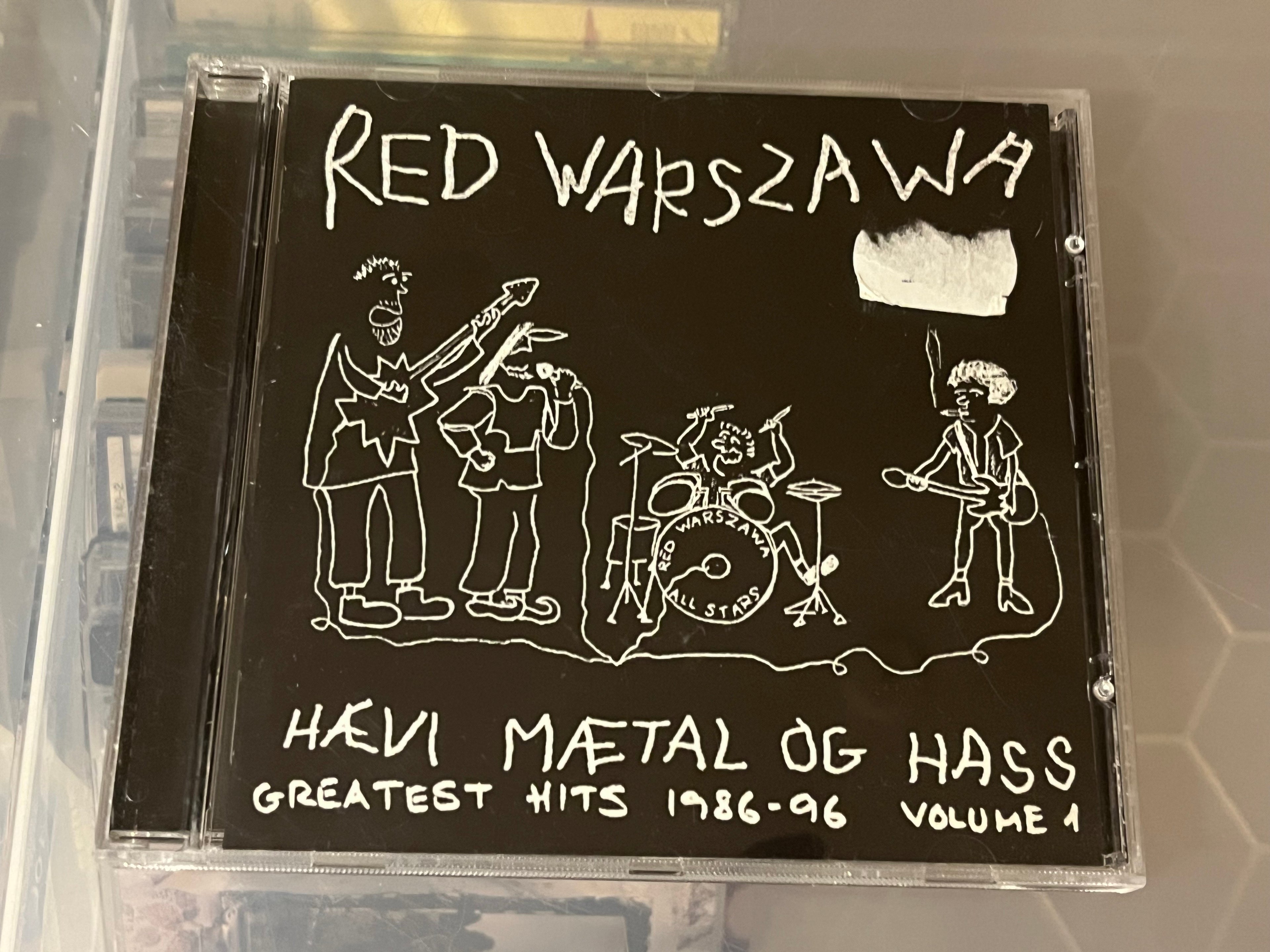 Red Warszawa ‎– Hævi Mætal Og Hass (Greatest Hits 1986-96 Volume 1) (NM/NM)