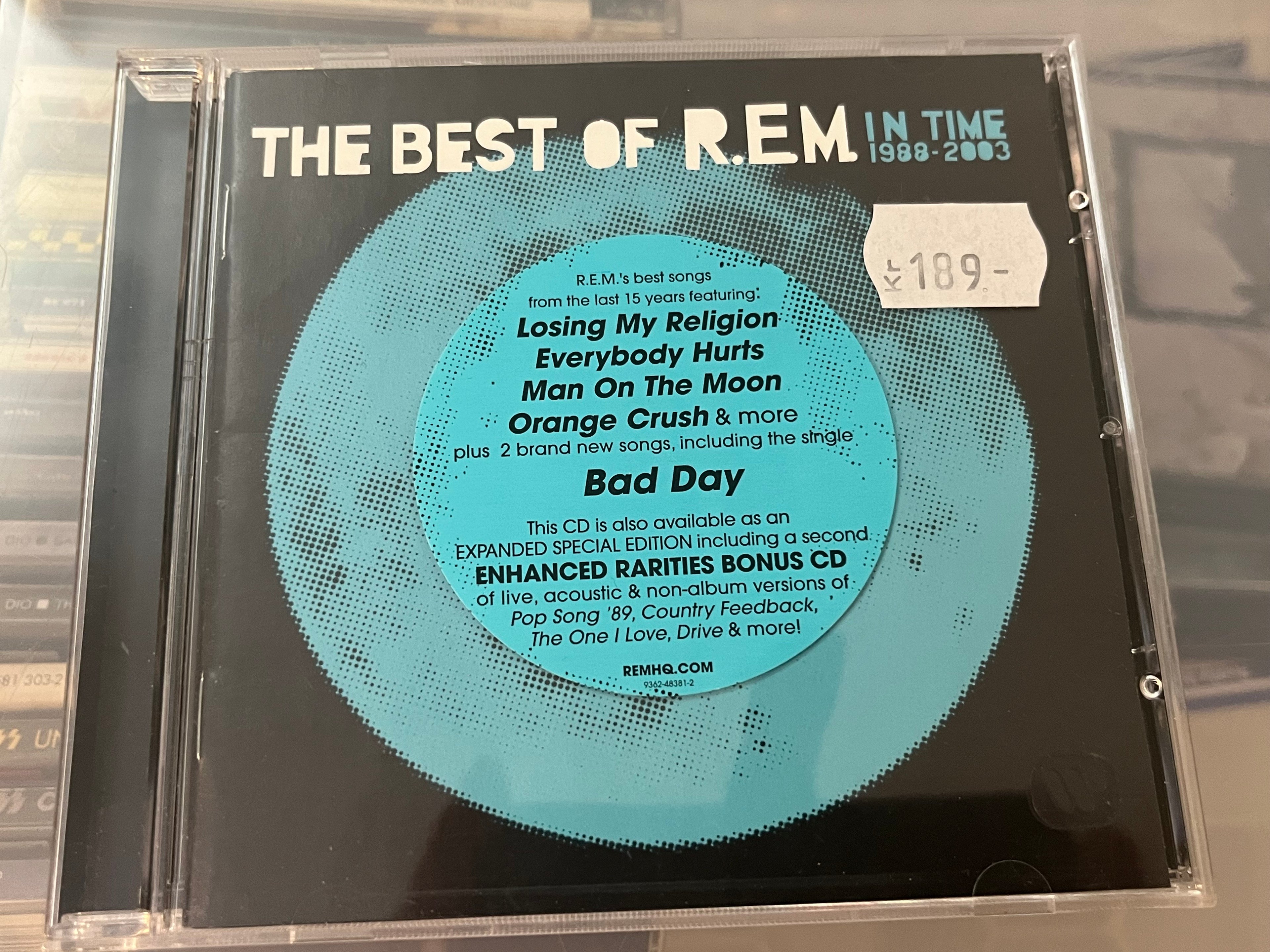 R.E.M - The Best Of R.E.M - In Time 1988-2003 (vg+/vg+)