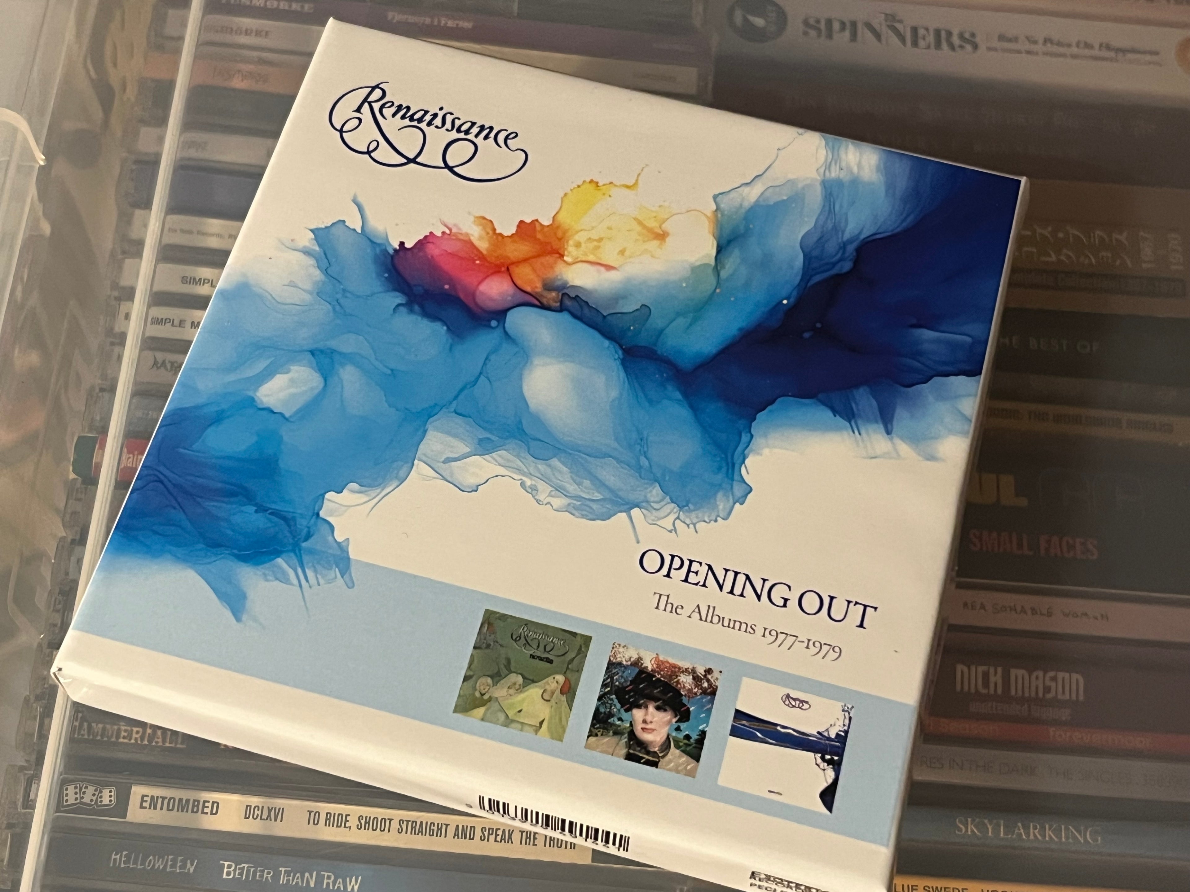 Renaissance - Opening Out (The Albums 1977-1979) (NM/NM) UK-25 3CD Clamshell box