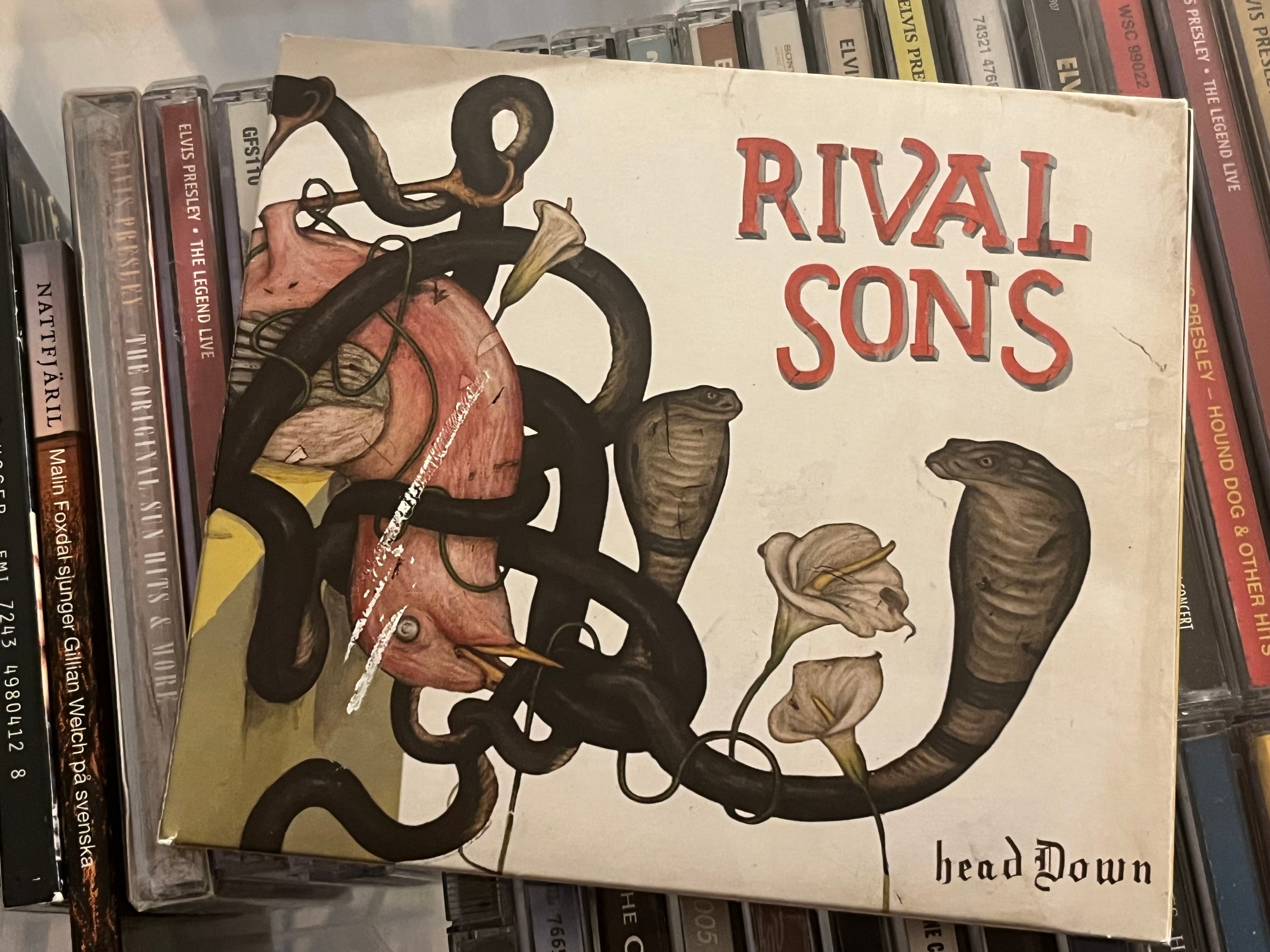 Rival Sons – Head Down (vg+/vg) slitet omslag