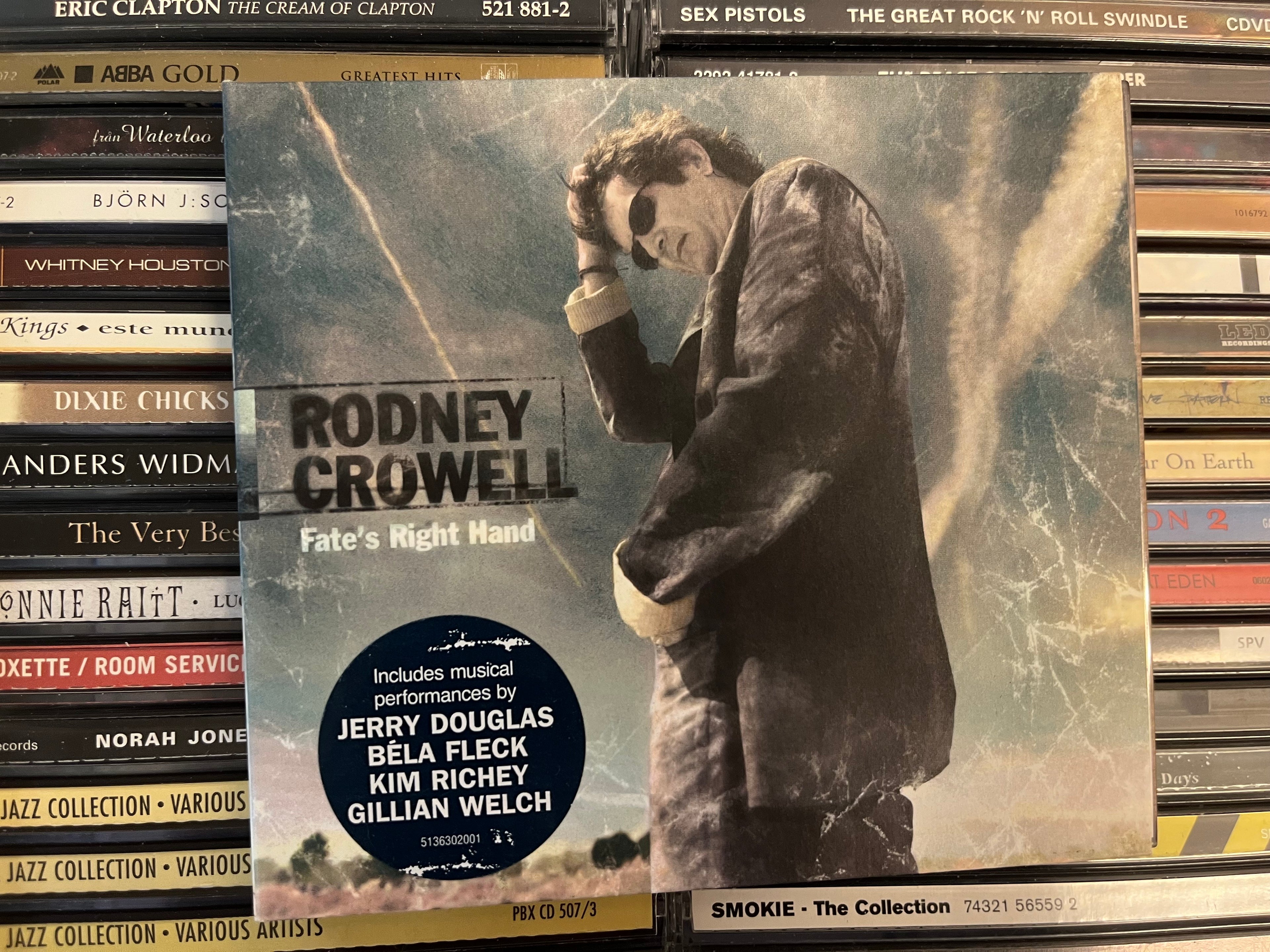 Rodney Crowell – Fate's Right Hand (NM/NM)