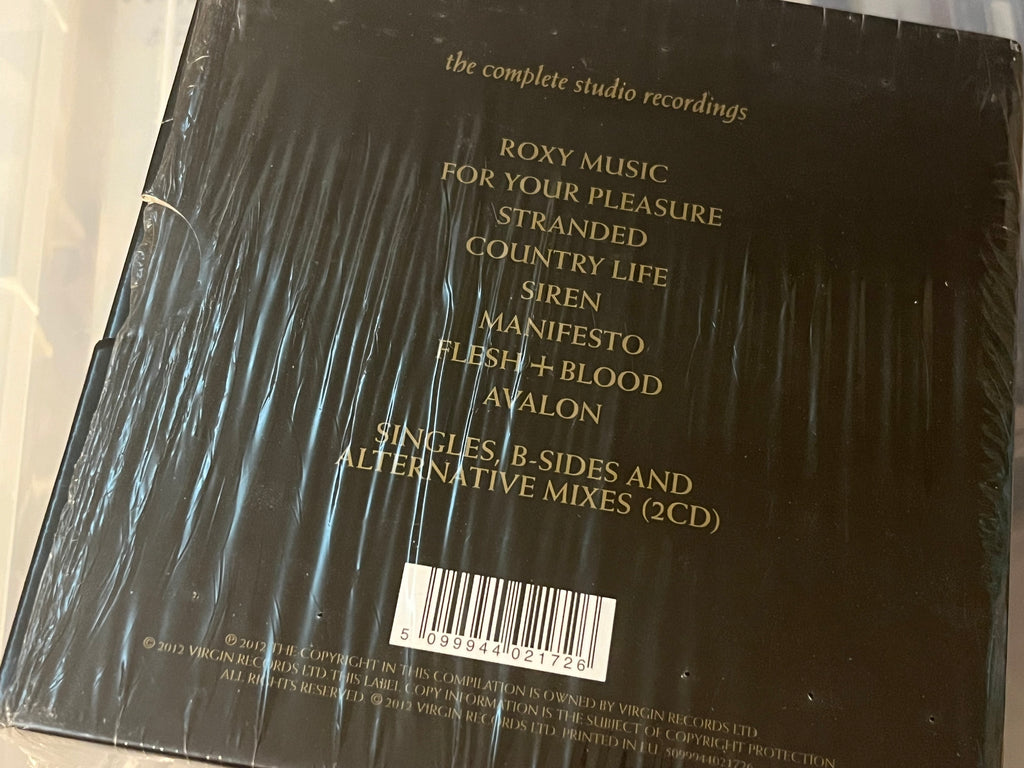 Roxy Music ‎– The Complete Studio Recordings (NM/NM) 10CD-BOX!