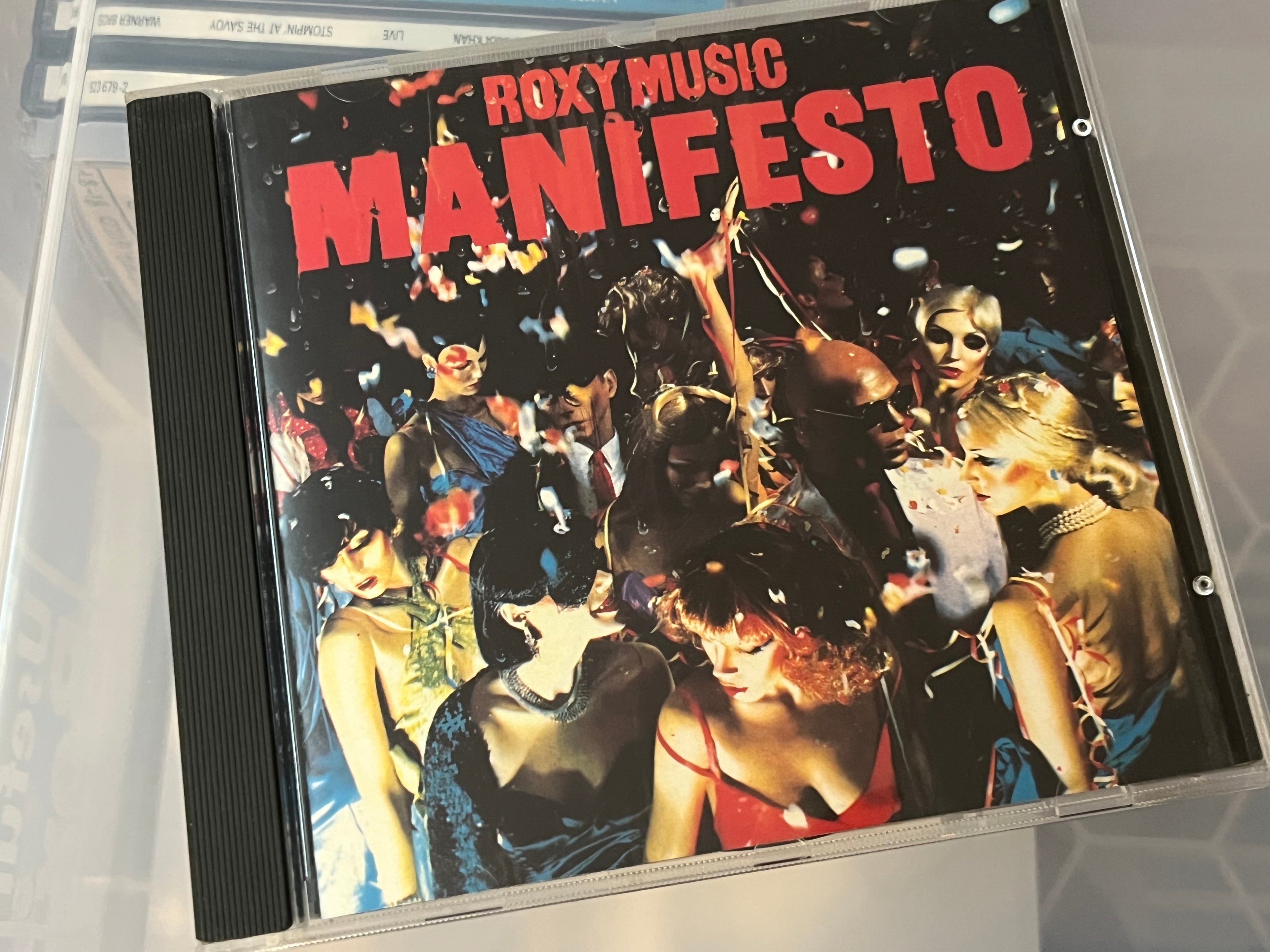 Roxy Music ‎– Manifesto (NM/NM)