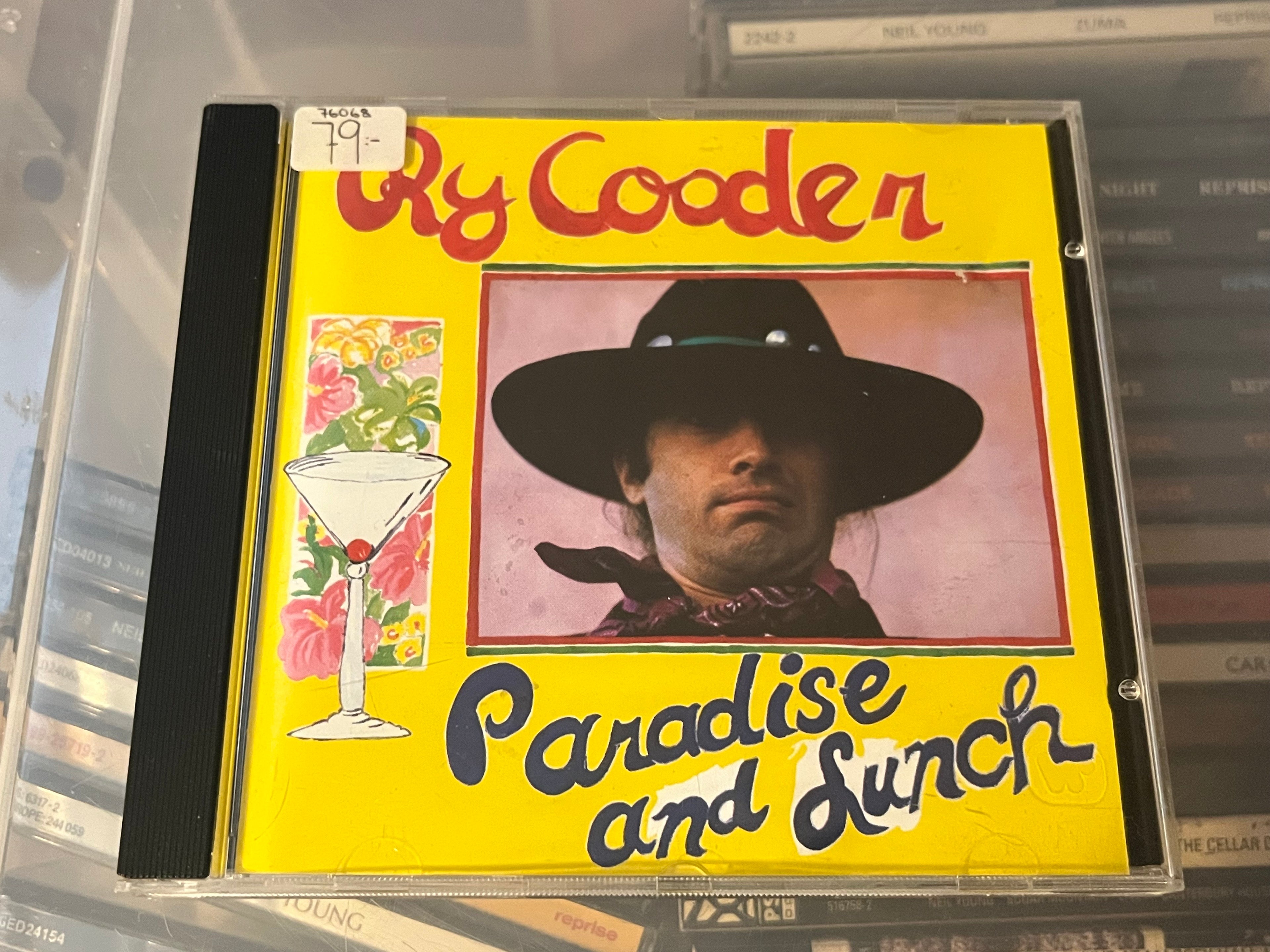 Ry Cooder ‎– Paradise And Lunch (NM/NM)