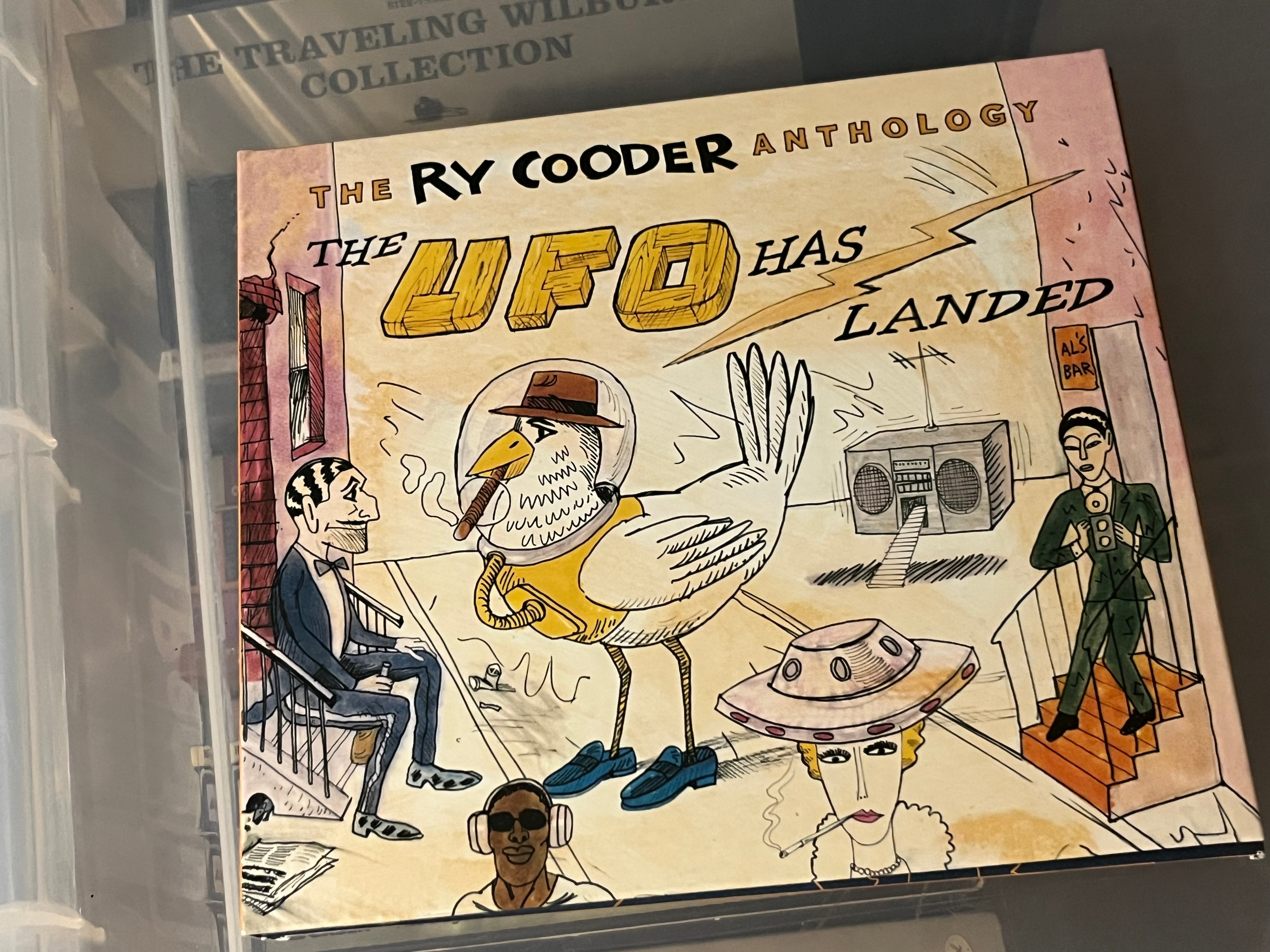 Ry Cooder ‎– The UFO Has Landed (NM/NM) 2CD EU-08