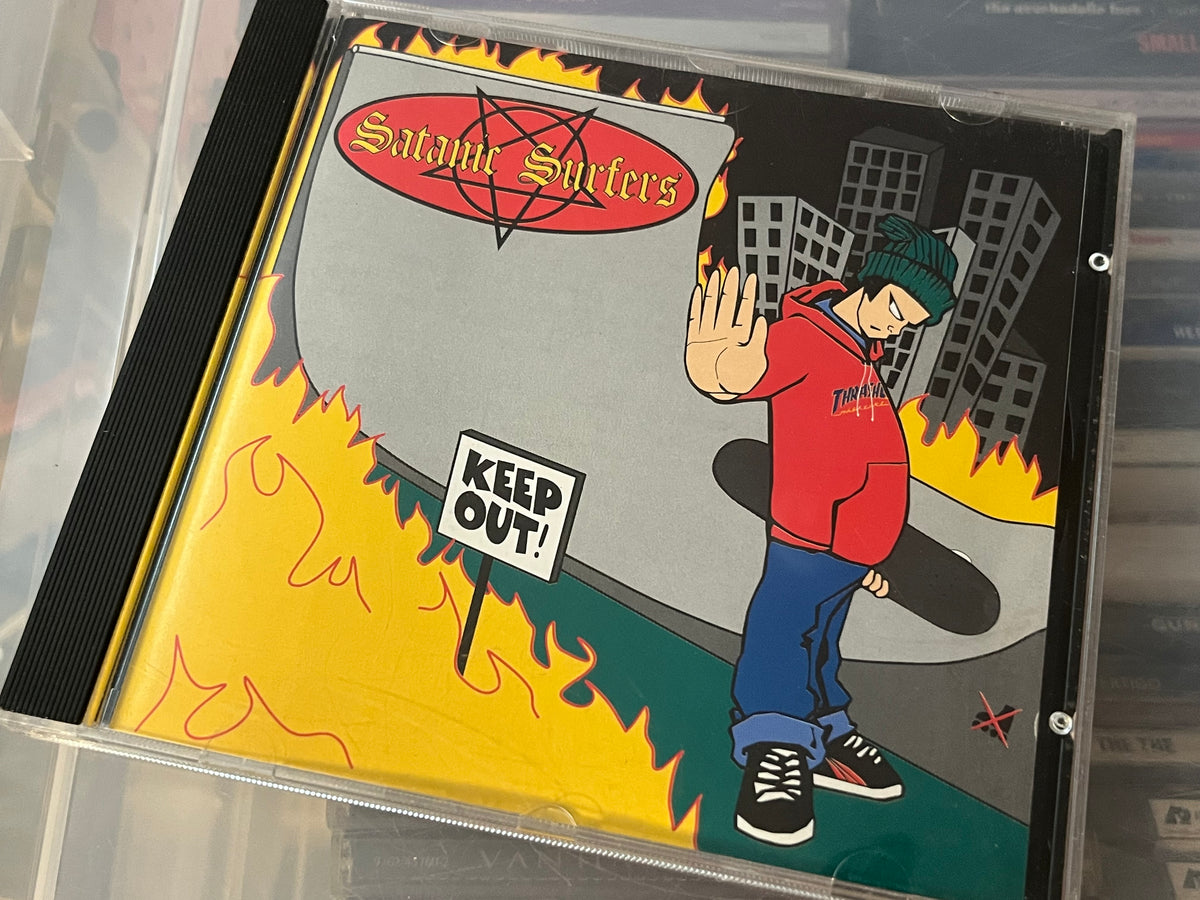 Satanic Surfers ‎– Keep Out! (vg+/vg+) SWE-94