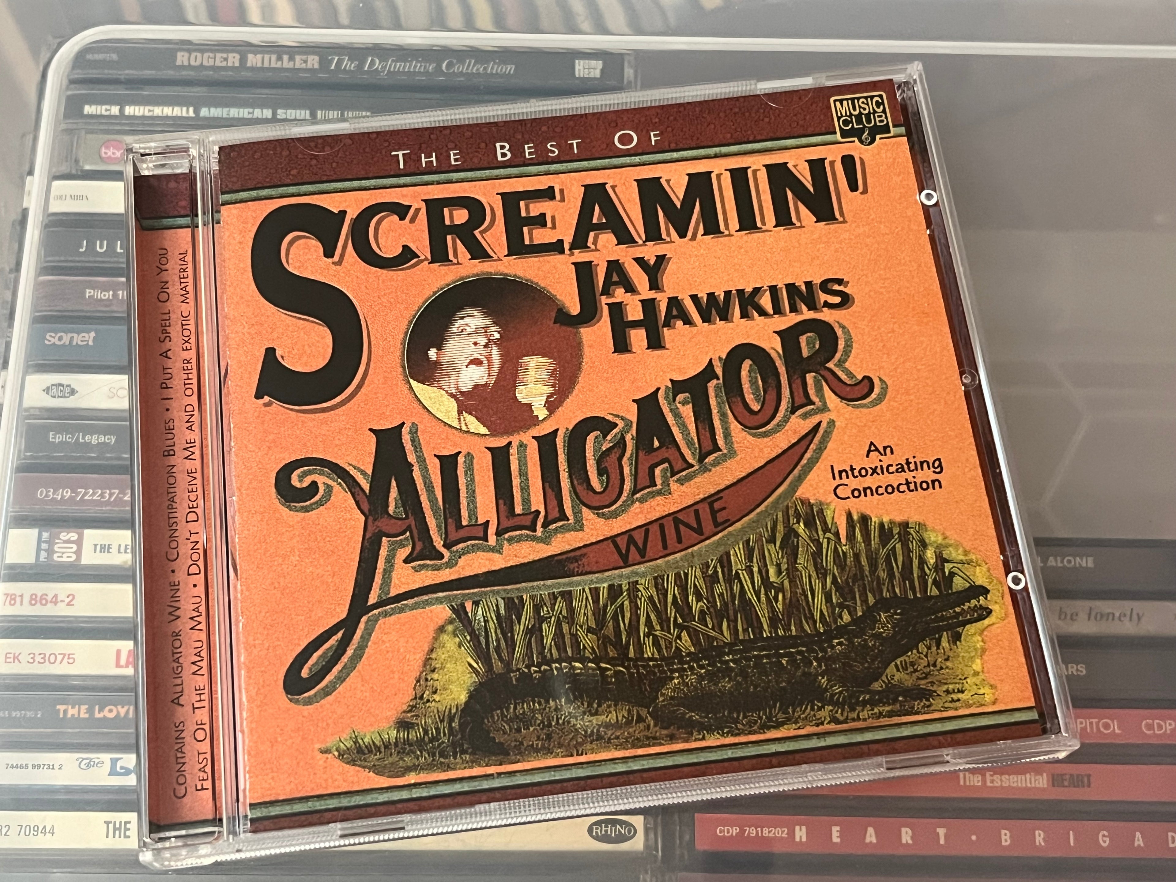 Screamin' Jay Hawkins – The Best Of/ Alligator Wine (NM/NM)