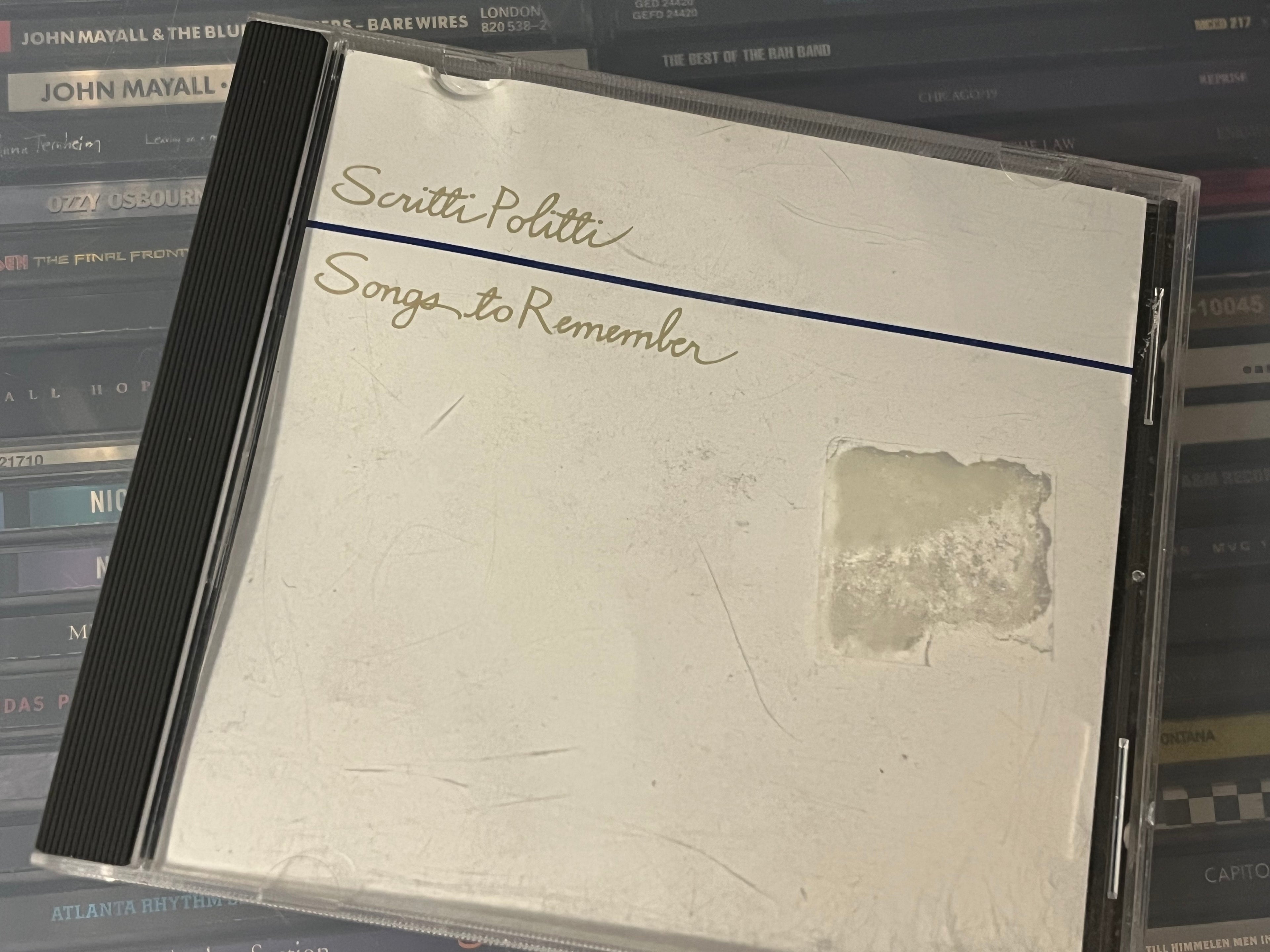 Scritti Politti – Songs To Remember (NM/vg+)