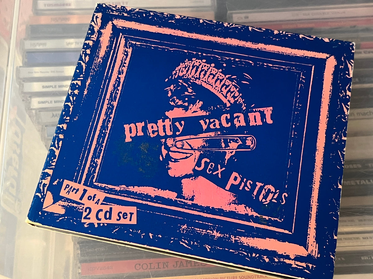 Sex Pistols – Pretty Vacant (vg+/vg+) 4-spårs single - med plats för ytterligare en singel