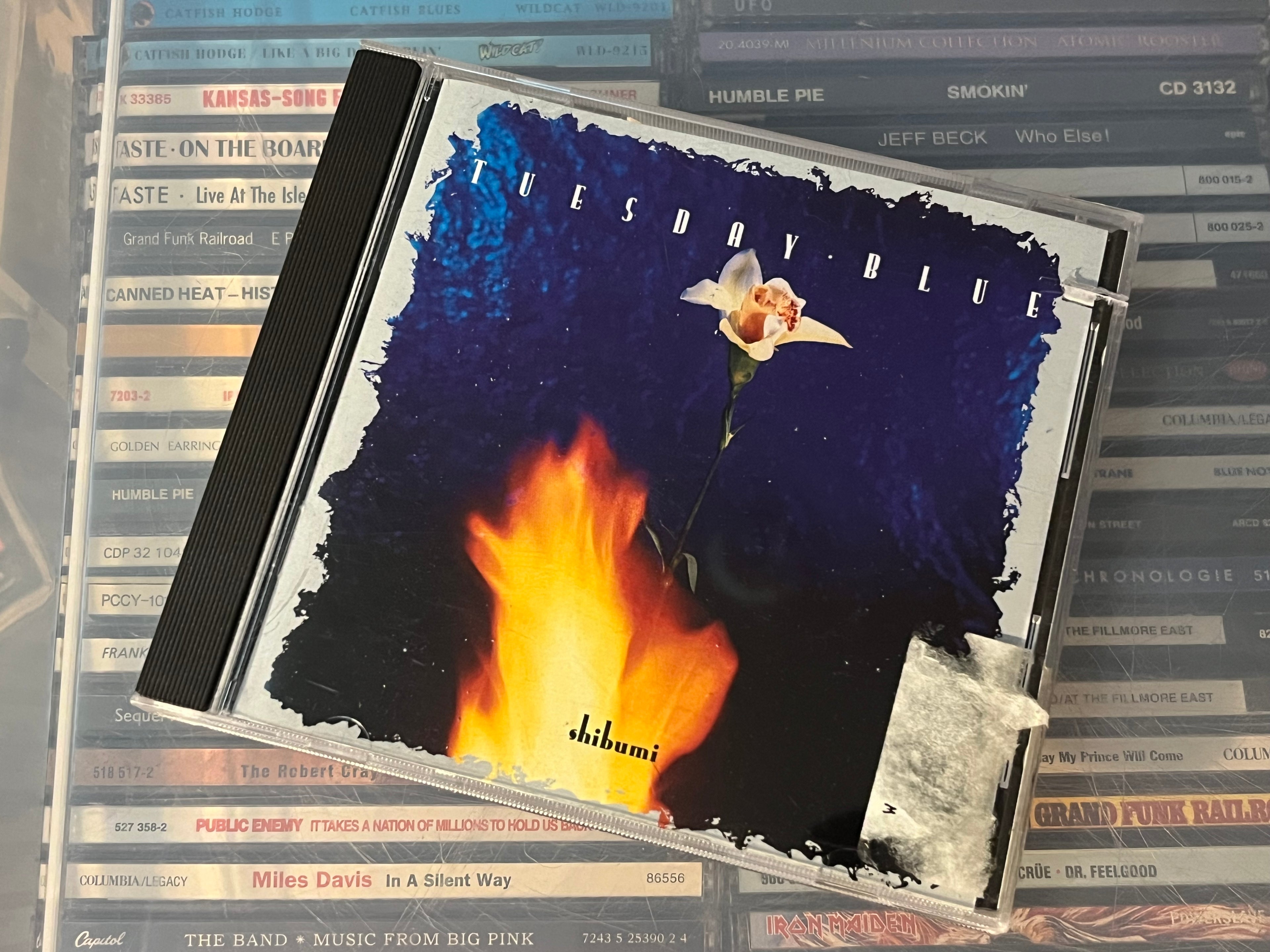 Tuesday Blue – Shibumi (NM/vg+) cutout spine