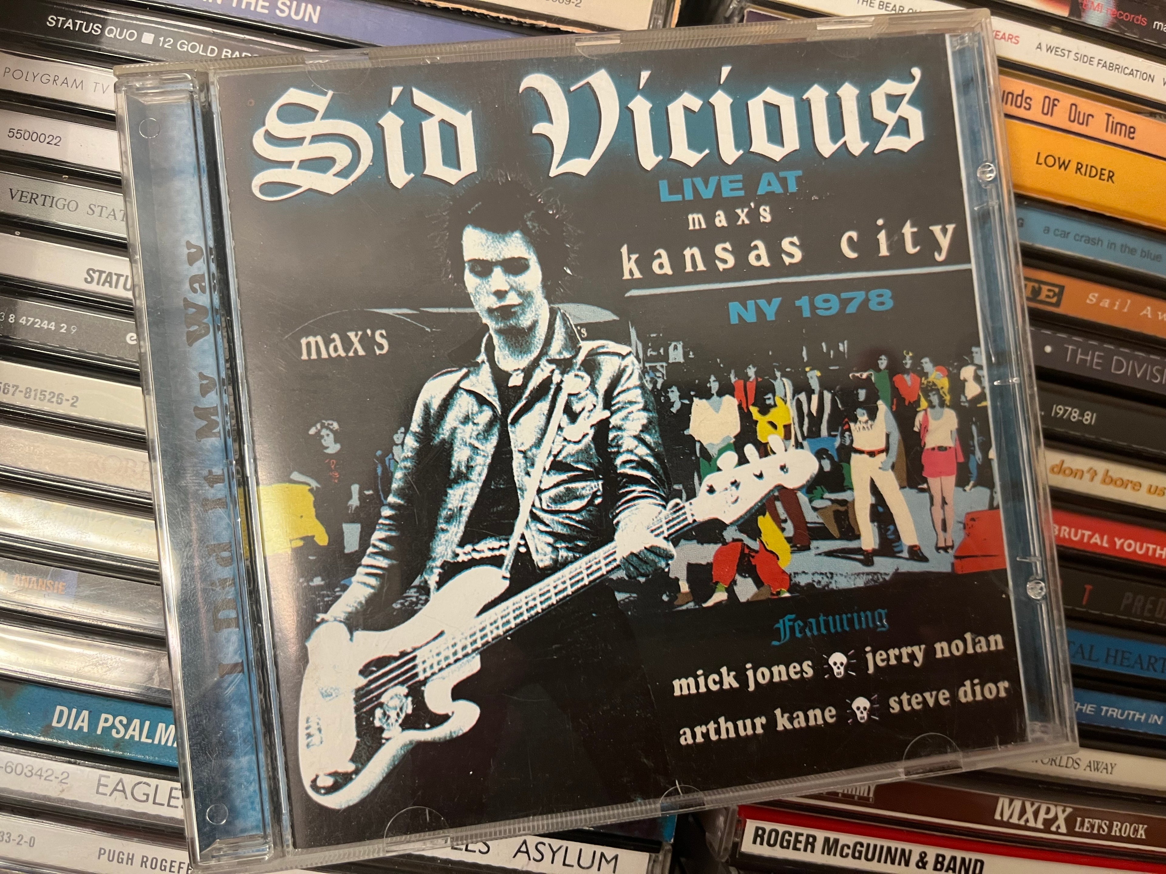 Sid Vicious – Live At Max's Kansas City, NY 1978 (NM/NM)