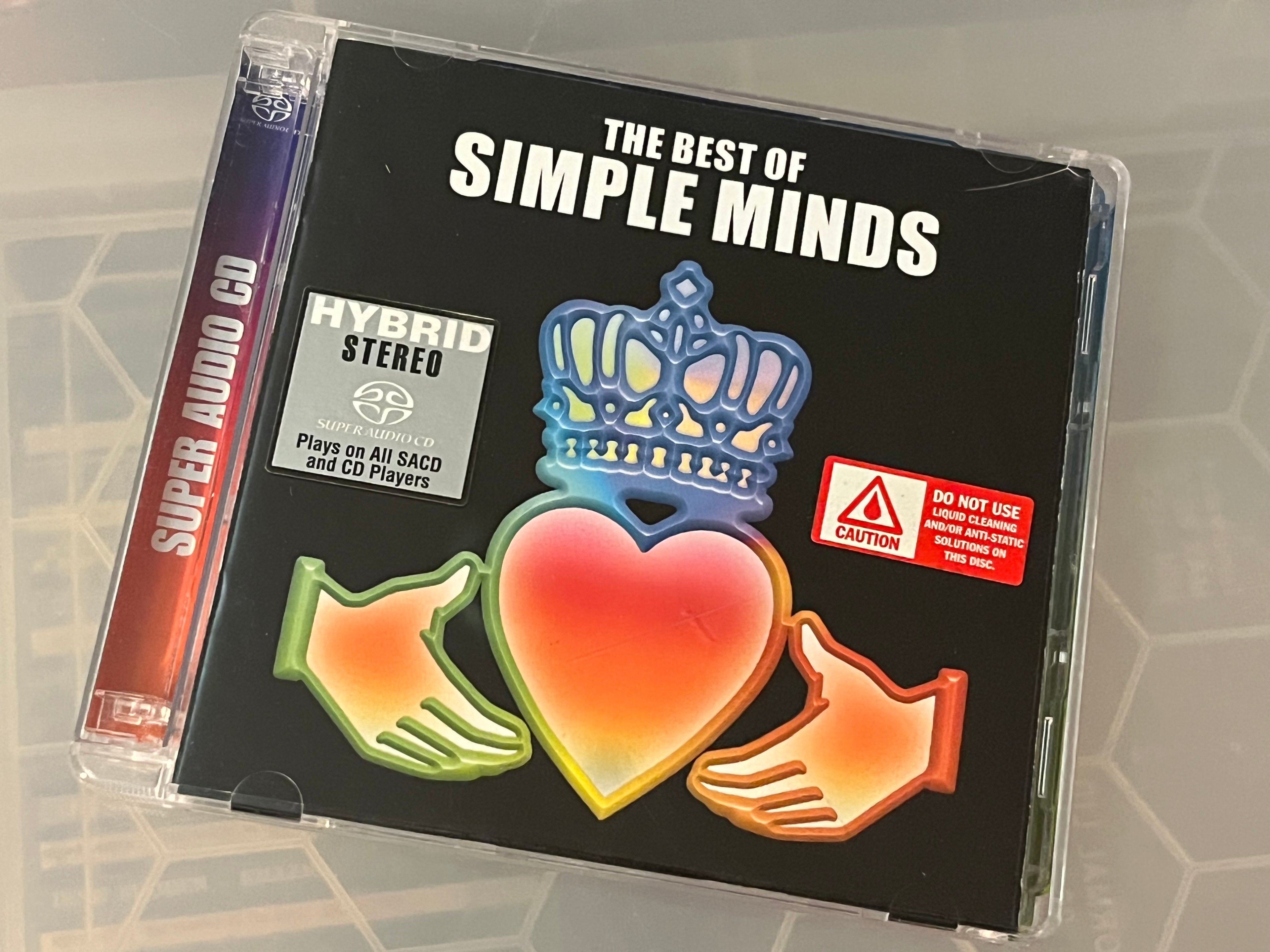Simple Minds ‎– The Best Of Simple Minds (NM/NM) 2XSACD Super jwl box *SUPER AUDIO HYBRID CD*