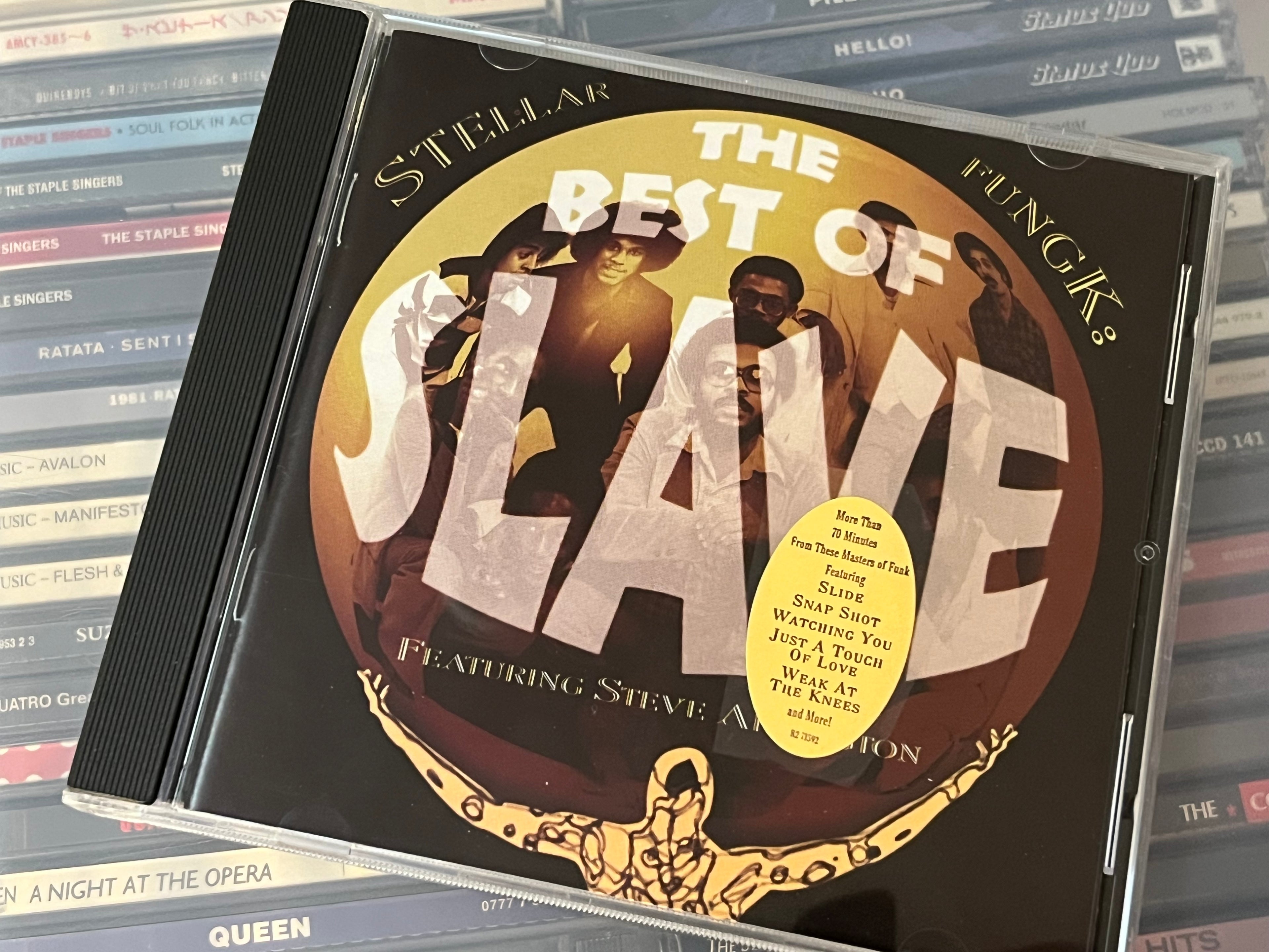 Slave Featuring Steve Arrington ‎– Stellar Fungk : The Best Of Slave Featuring Steve Arrington (NM/NM)