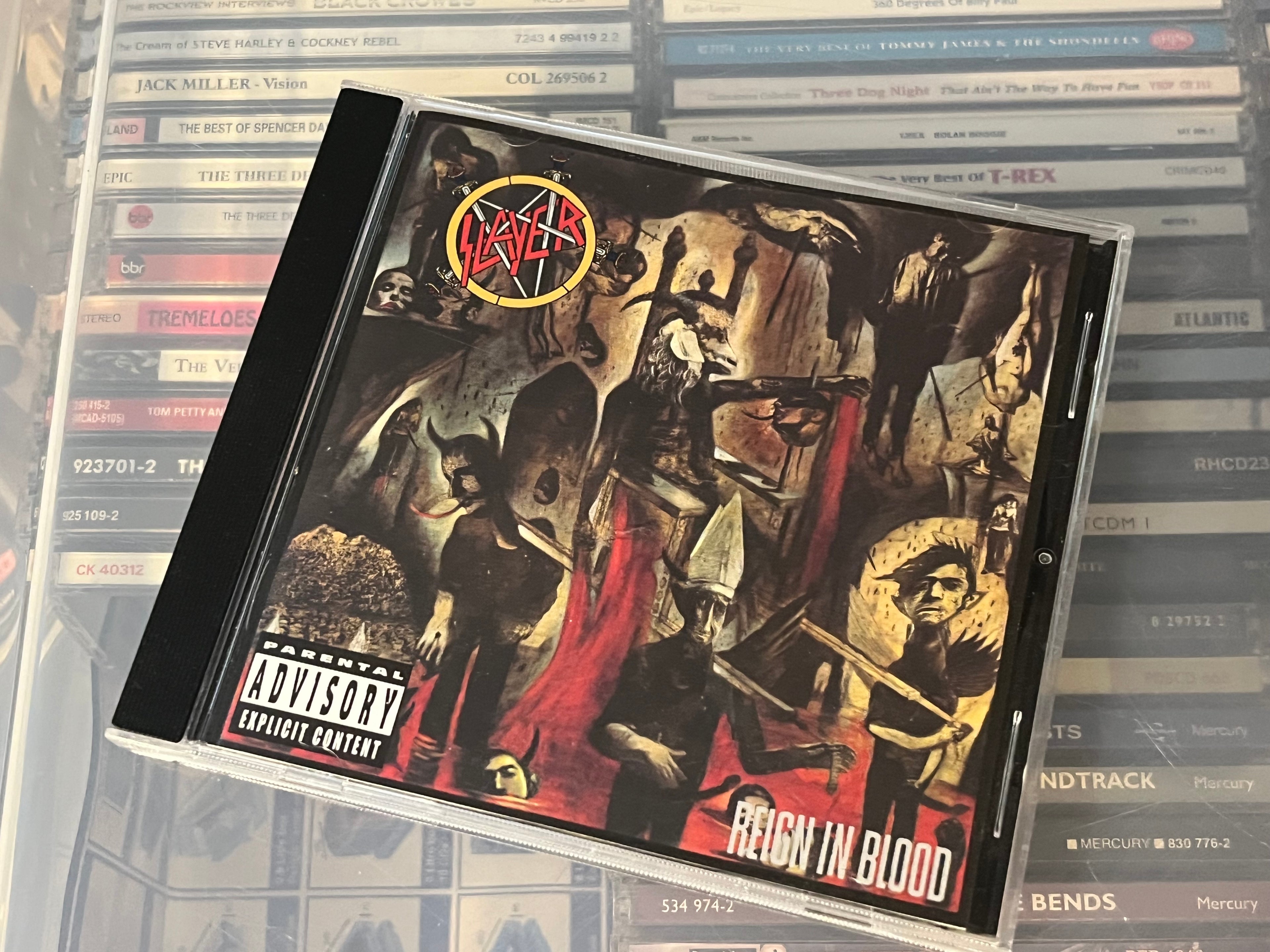 Slayer ‎– Reign In Blood (NM/NM) Remaster