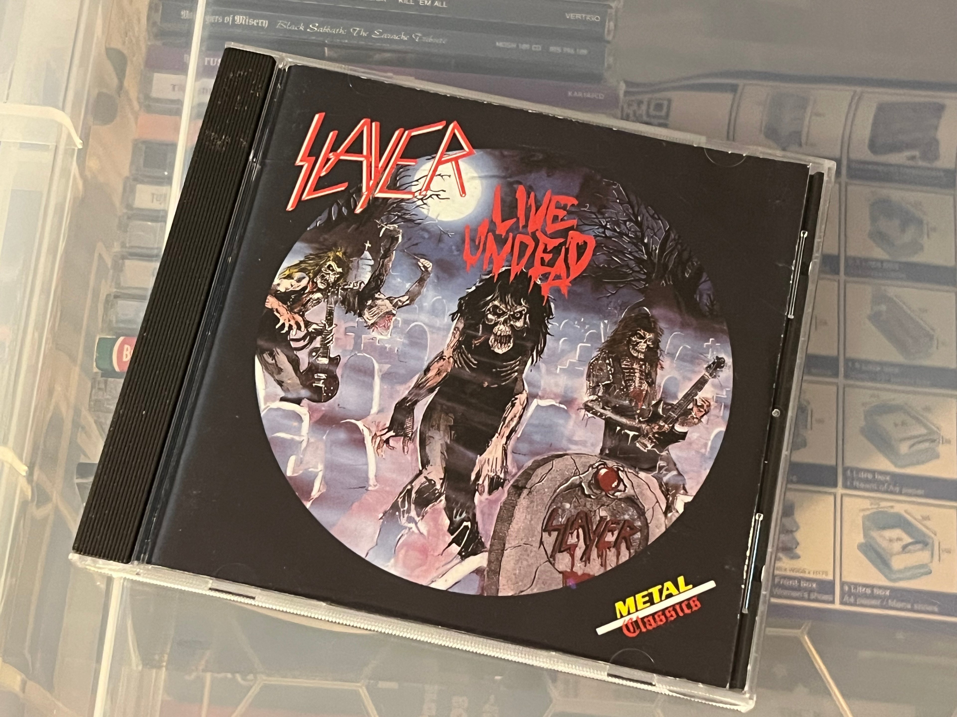 Slayer – Live Undead (vg+/vg+) EU-91 *CDZORRO 29*