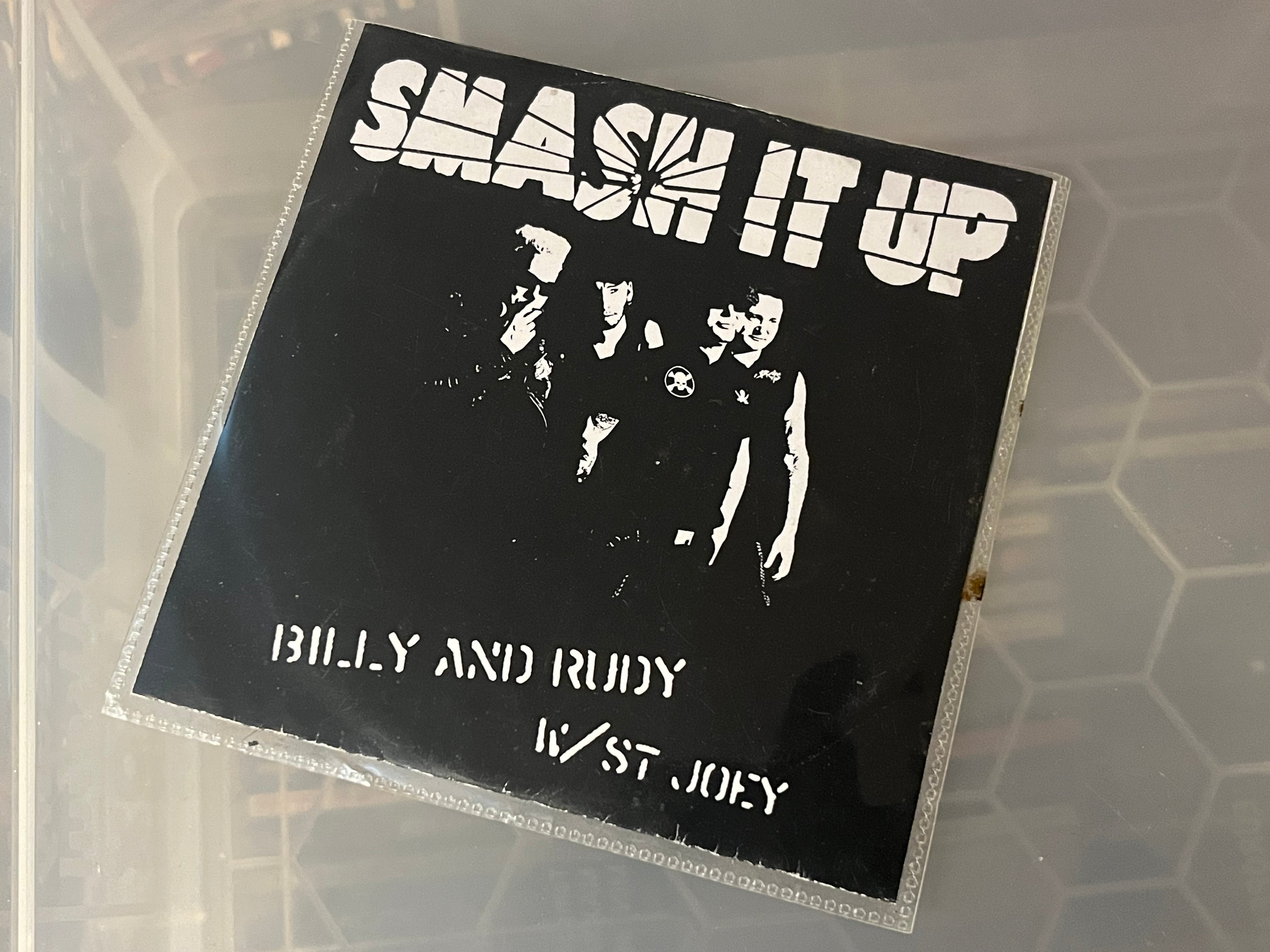Smash It Up – Billy And Rudy W/ St Joey (vg+/vg+) promo cdr