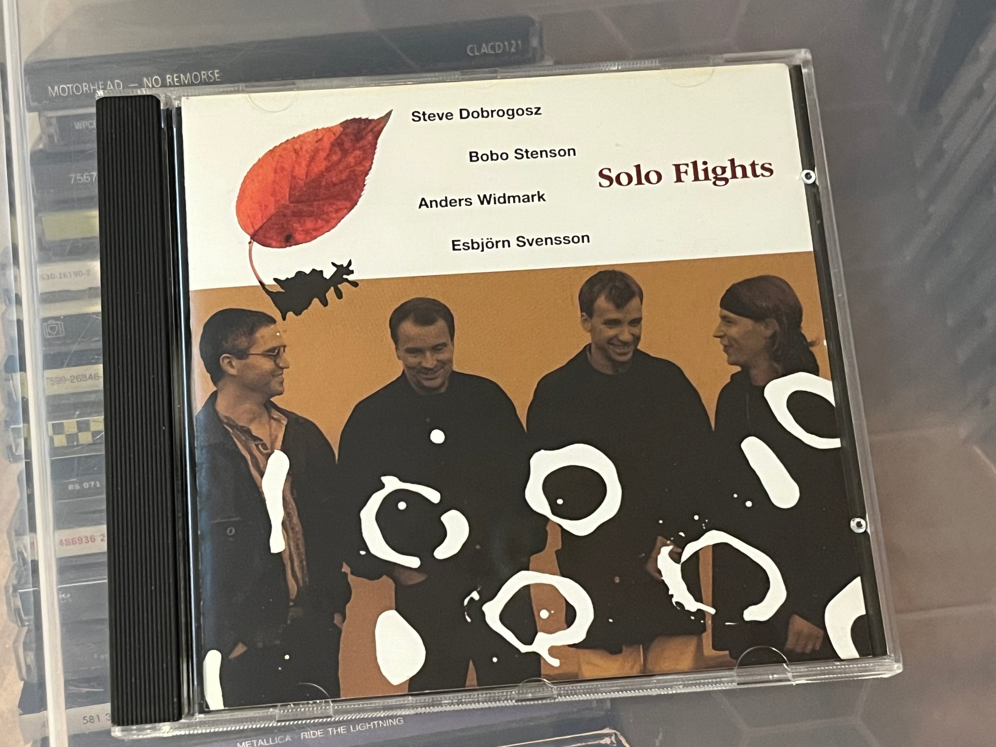 Steve Dobrogosz / Bobo Stenson / Anders Widmark / Esbjörn Svensson ‎– Solo Flights (NM/NM) ***MEGARARE***