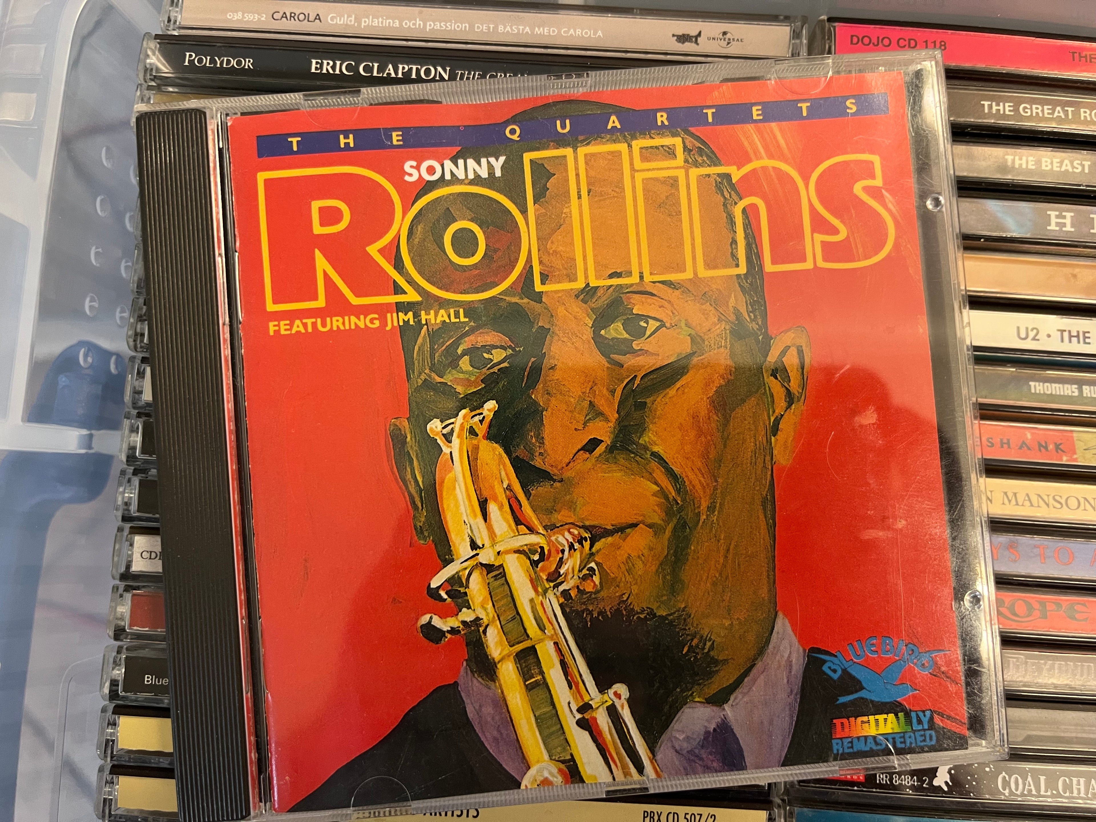 Sonny Rollins Featuring Jim Hall – The Quartets (NM/vg+) wobc