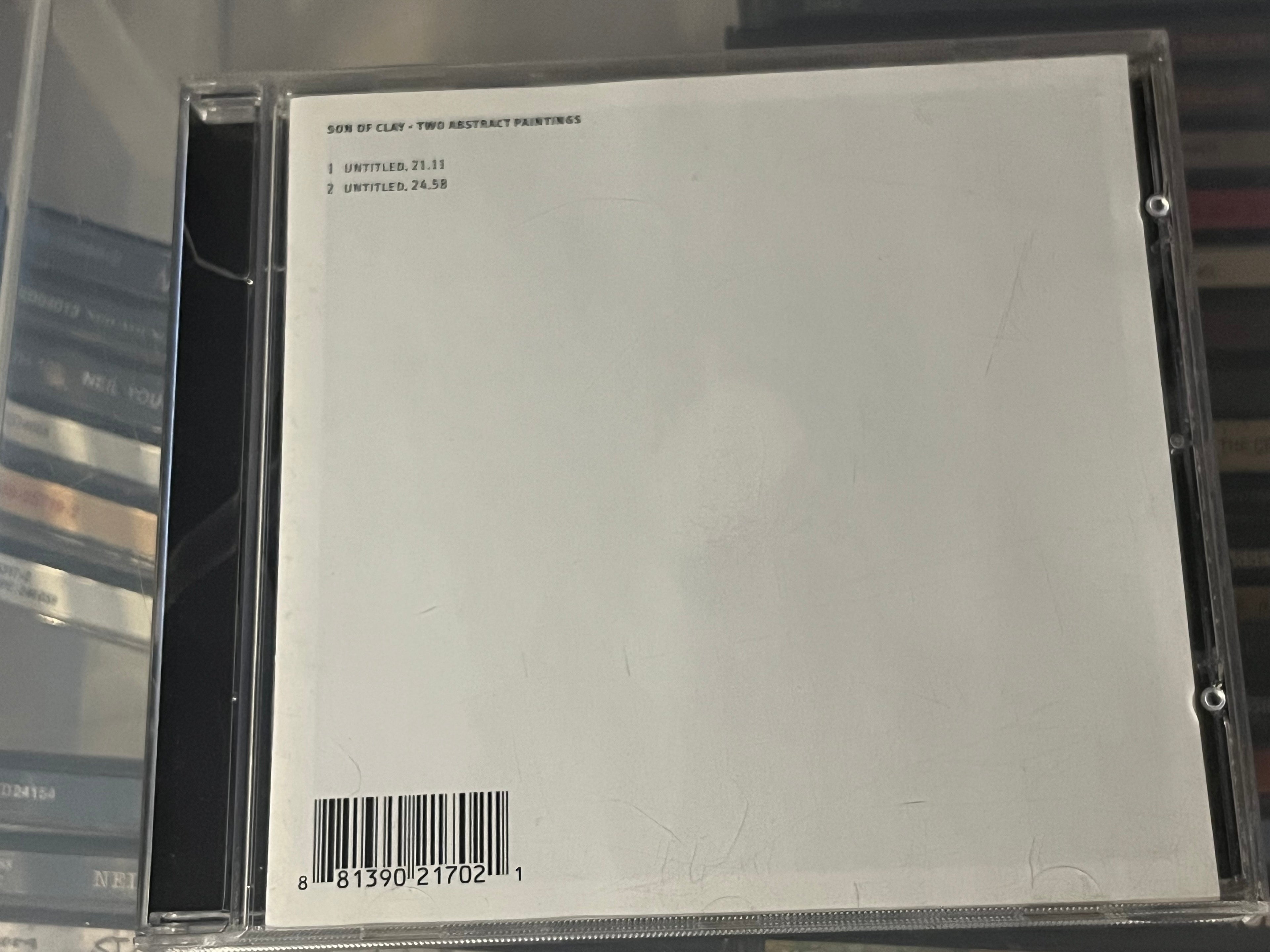 Son Of Clay – Two Abstract Paintings (NM/NM)