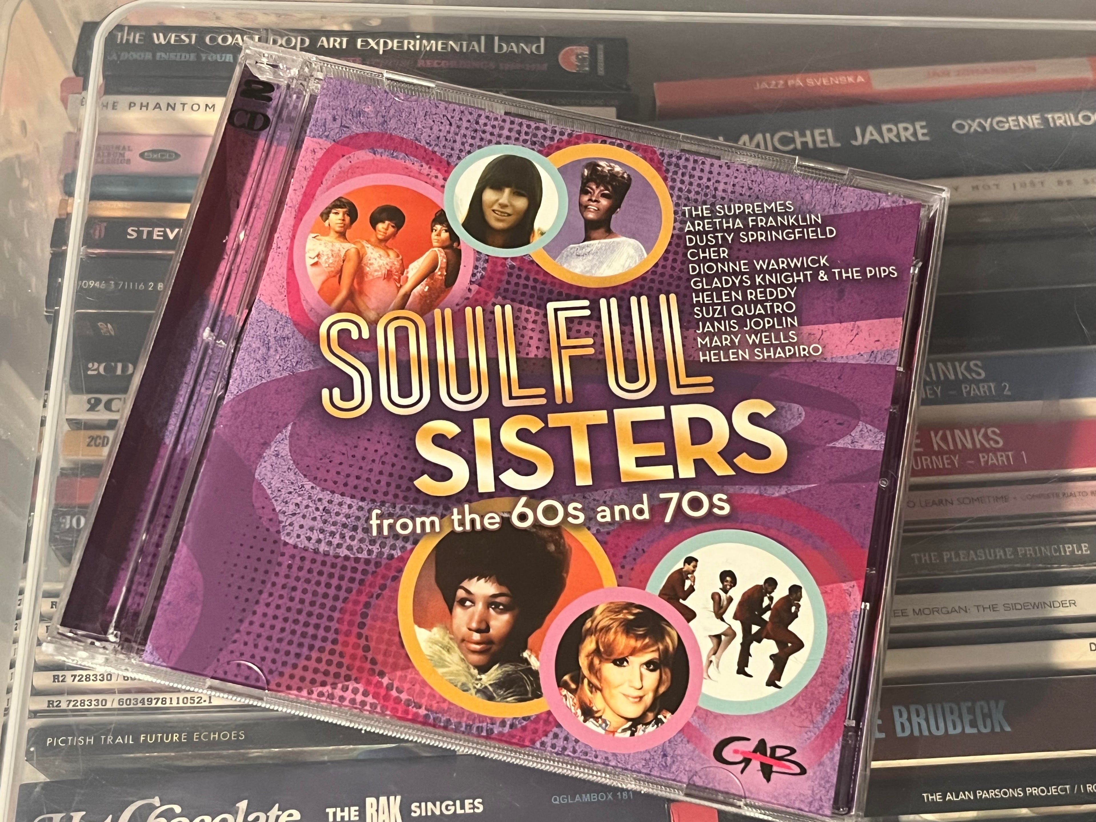 Various – Soulful Sisters From The 60s And 70s (NM/NM) AUS-13 2CD