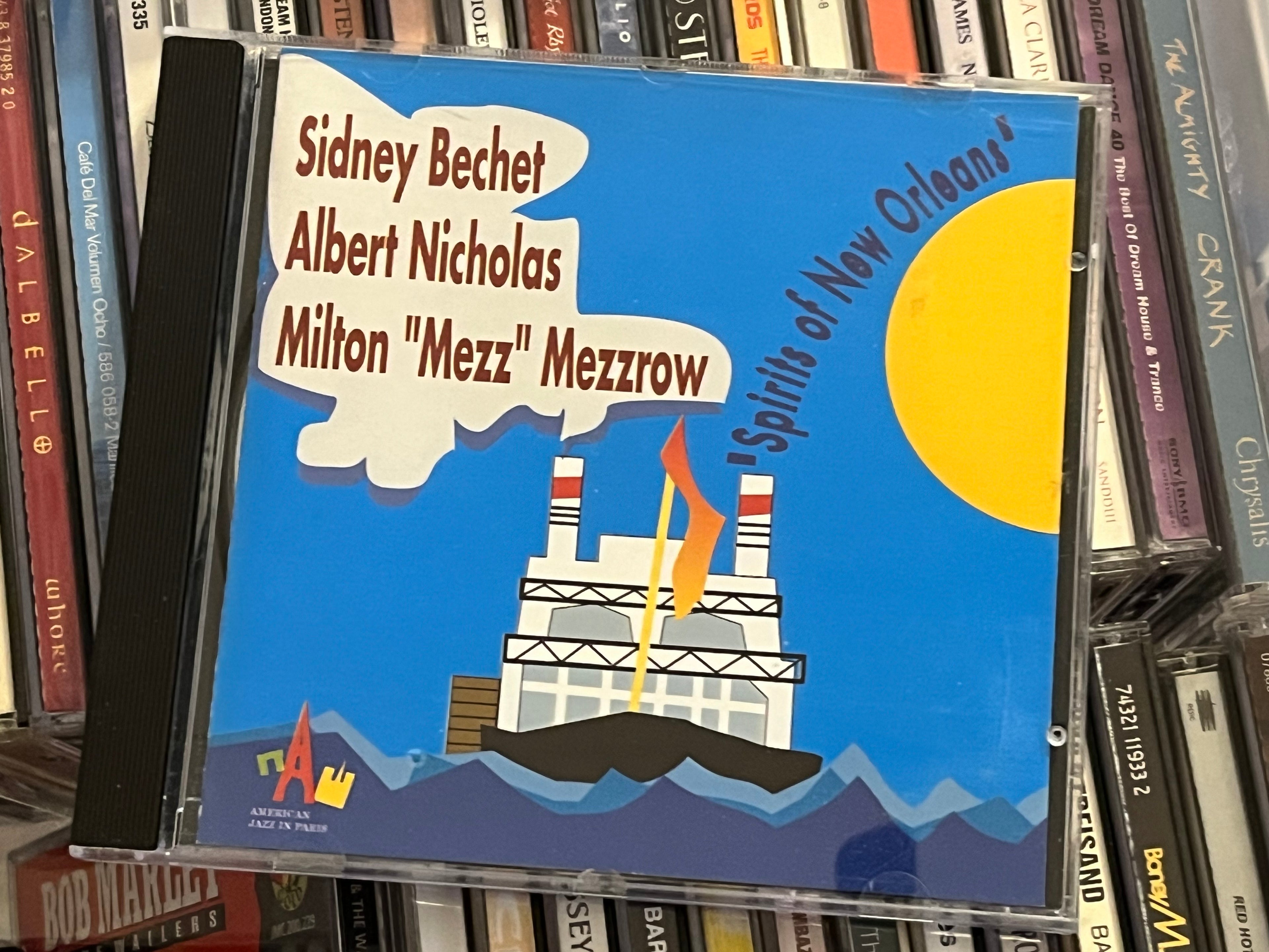 Sidney Bechet / Albert Nicholas / Milton "Mezz" Mezzrow – Spirits Of New Orleans (NM/NM)