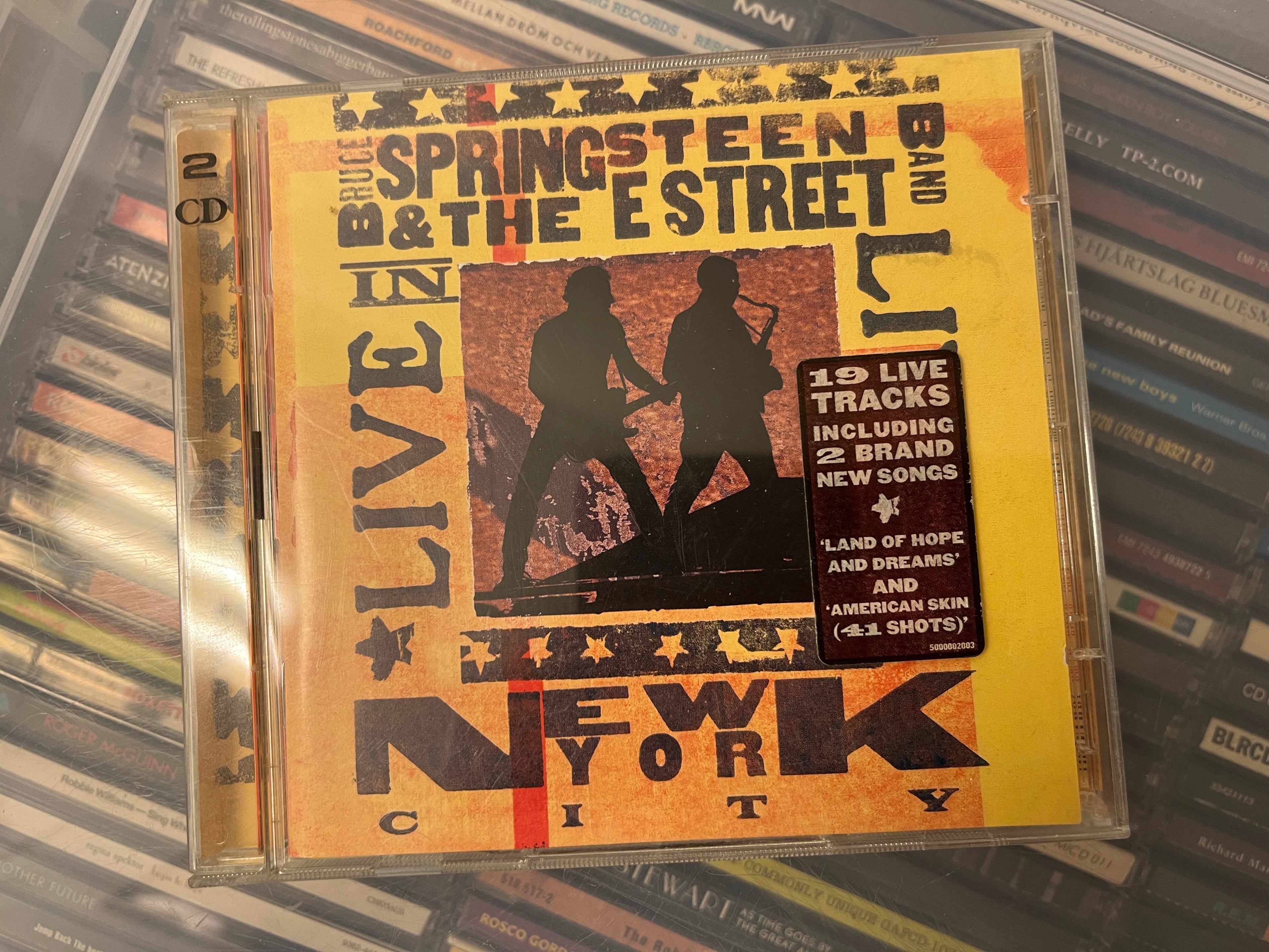 Bruce Springsteen - Live In New York City 2CD (vg+/vg+)