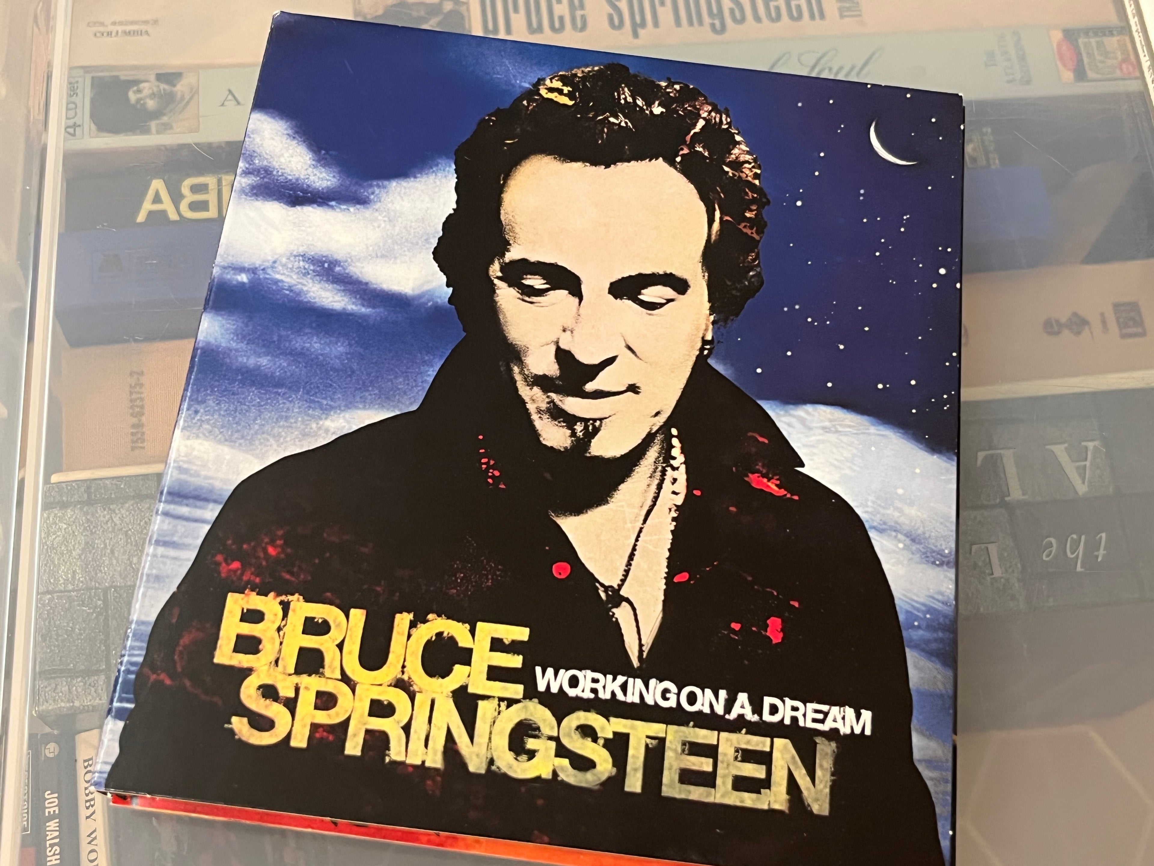 Bruce Springsteen ‎– Working On A Dream (NM/vg+) EU-09 CD+DVD-version Minor shelfwear digi