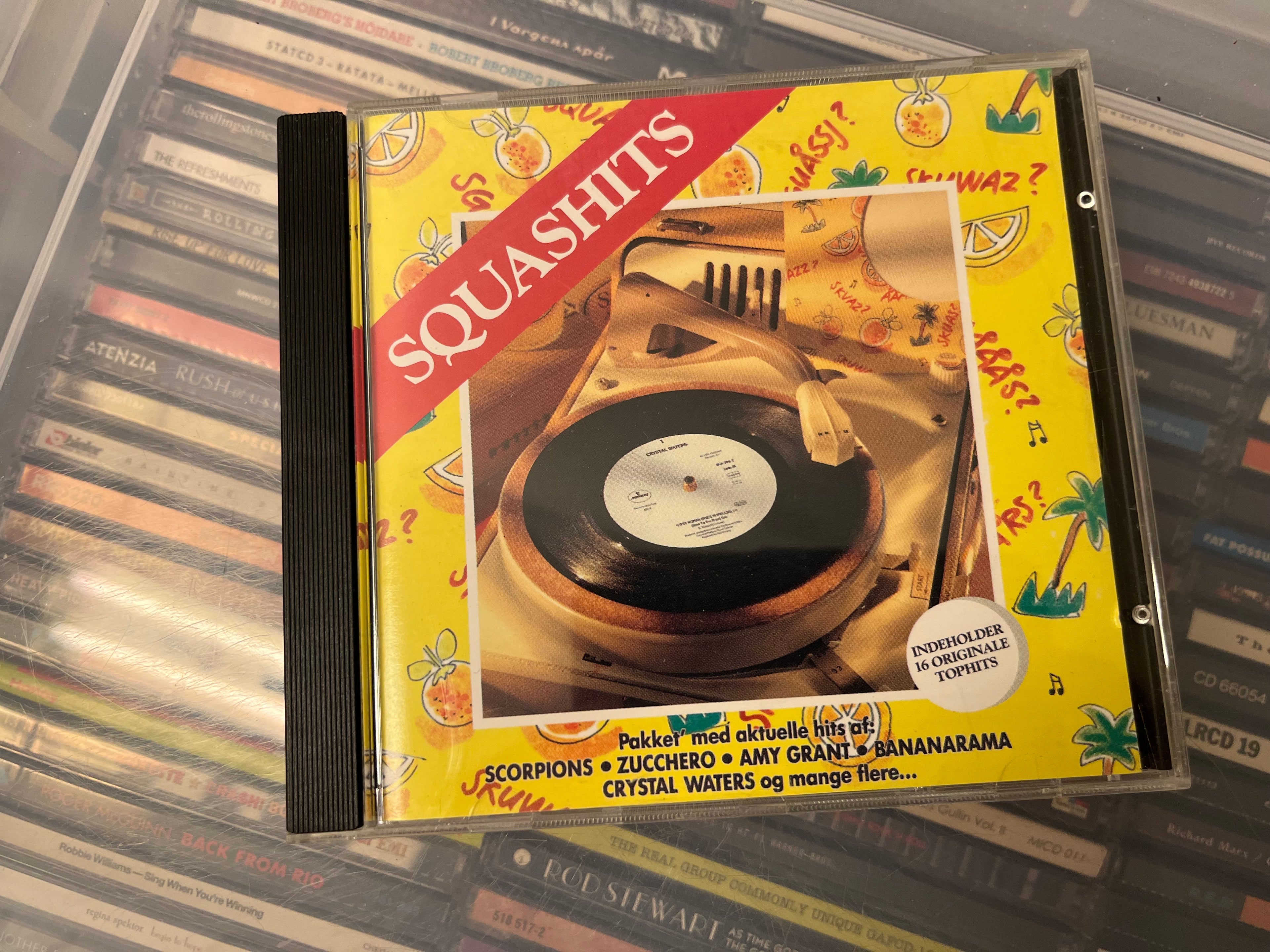 Various – Squashits (16 Originale Tophits) (NM/vg+)