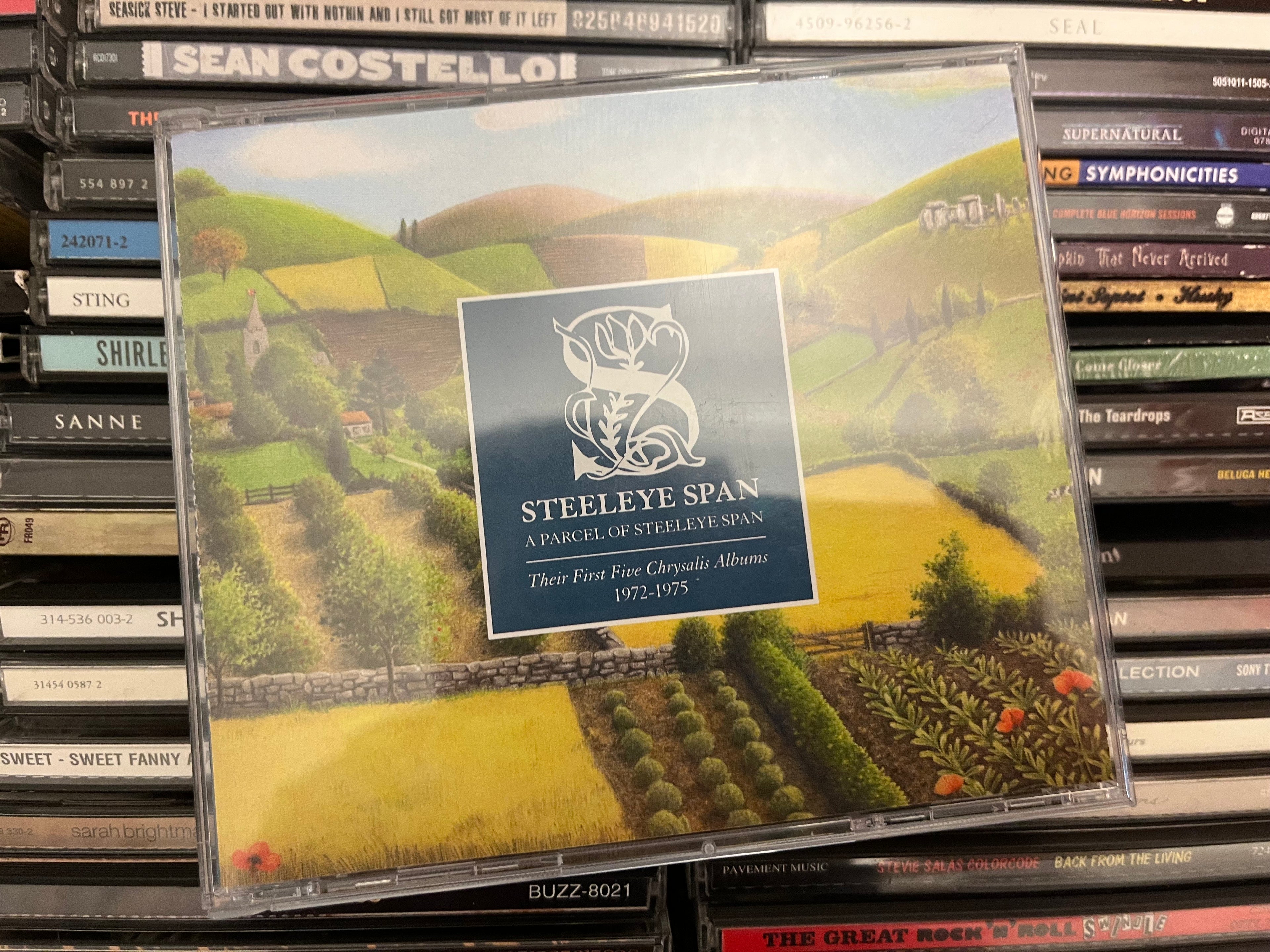 Steeleye Span – A Parcel of Steeleye Span (first five chrysalis albums 1972-75) 3CD (NM/NM) tjockis-cd