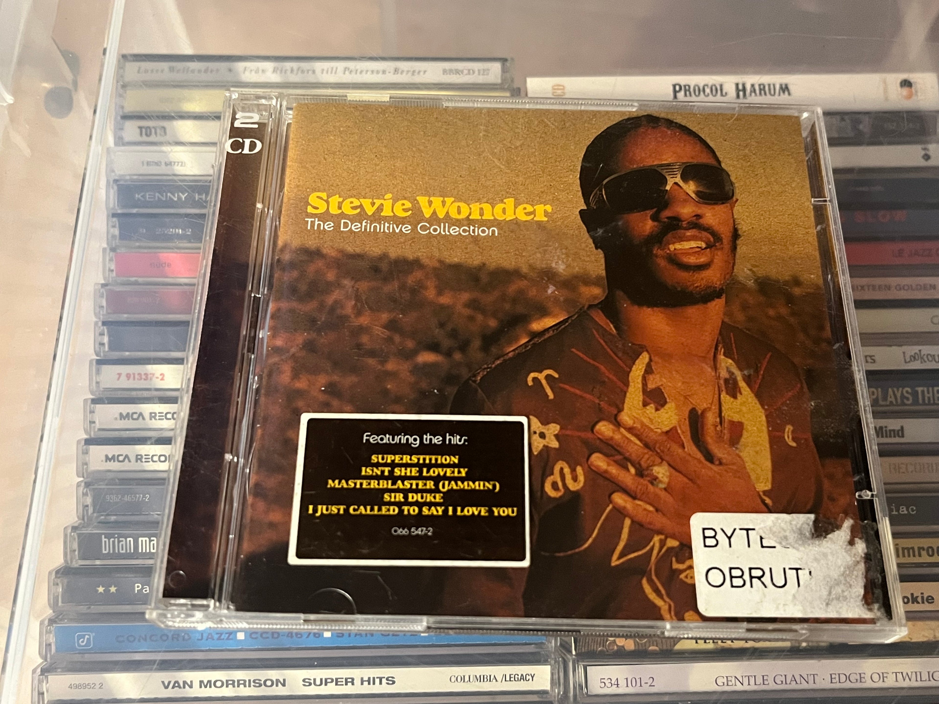 Stevie Wonder – The Definitive Collection (NM/NM) 2CD
