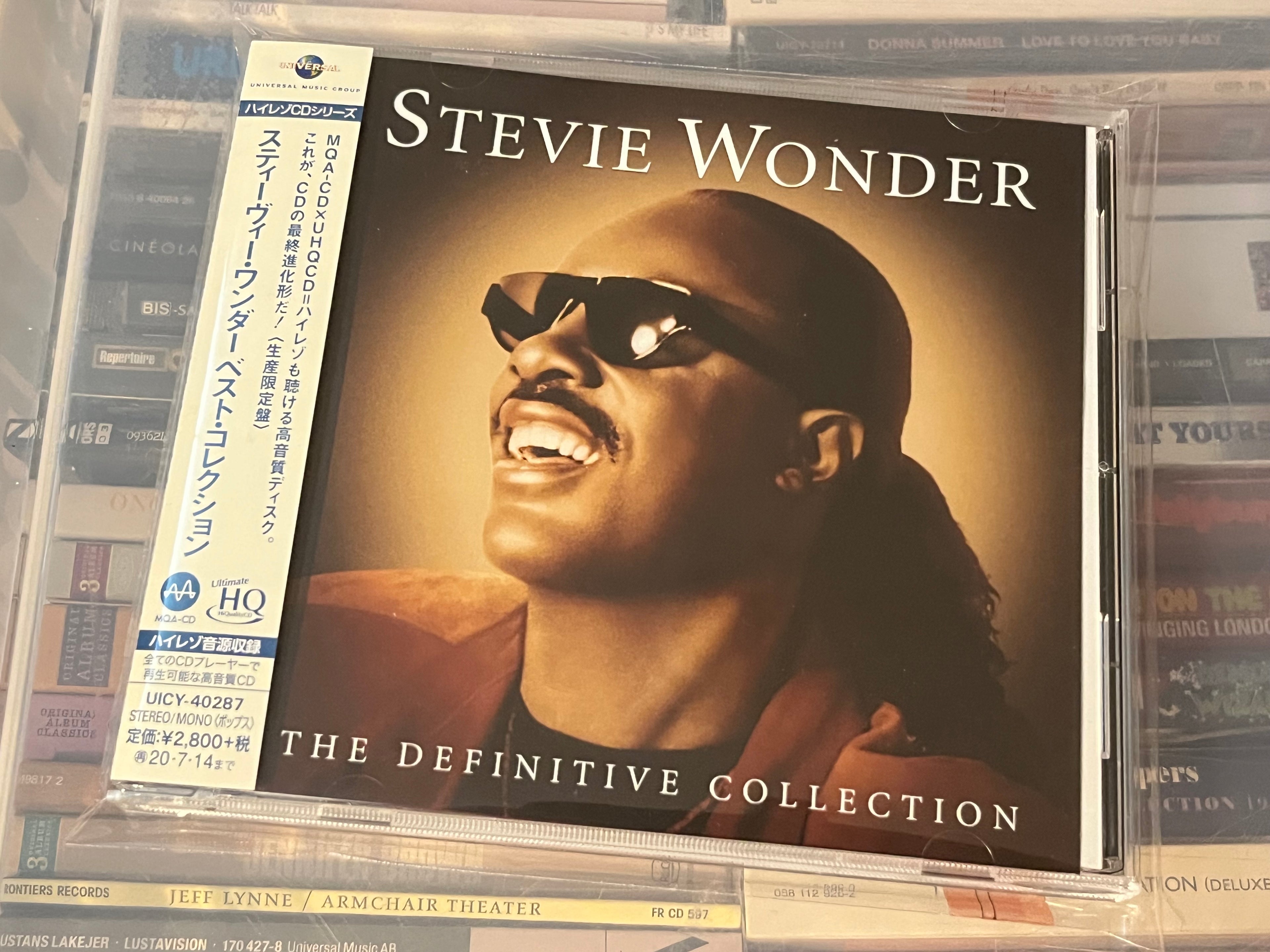 Stevie Wonder – The Definitive Collection (NM/NM) JAPAN-20 Limited Ed Hi-Res UHQCD - MQA