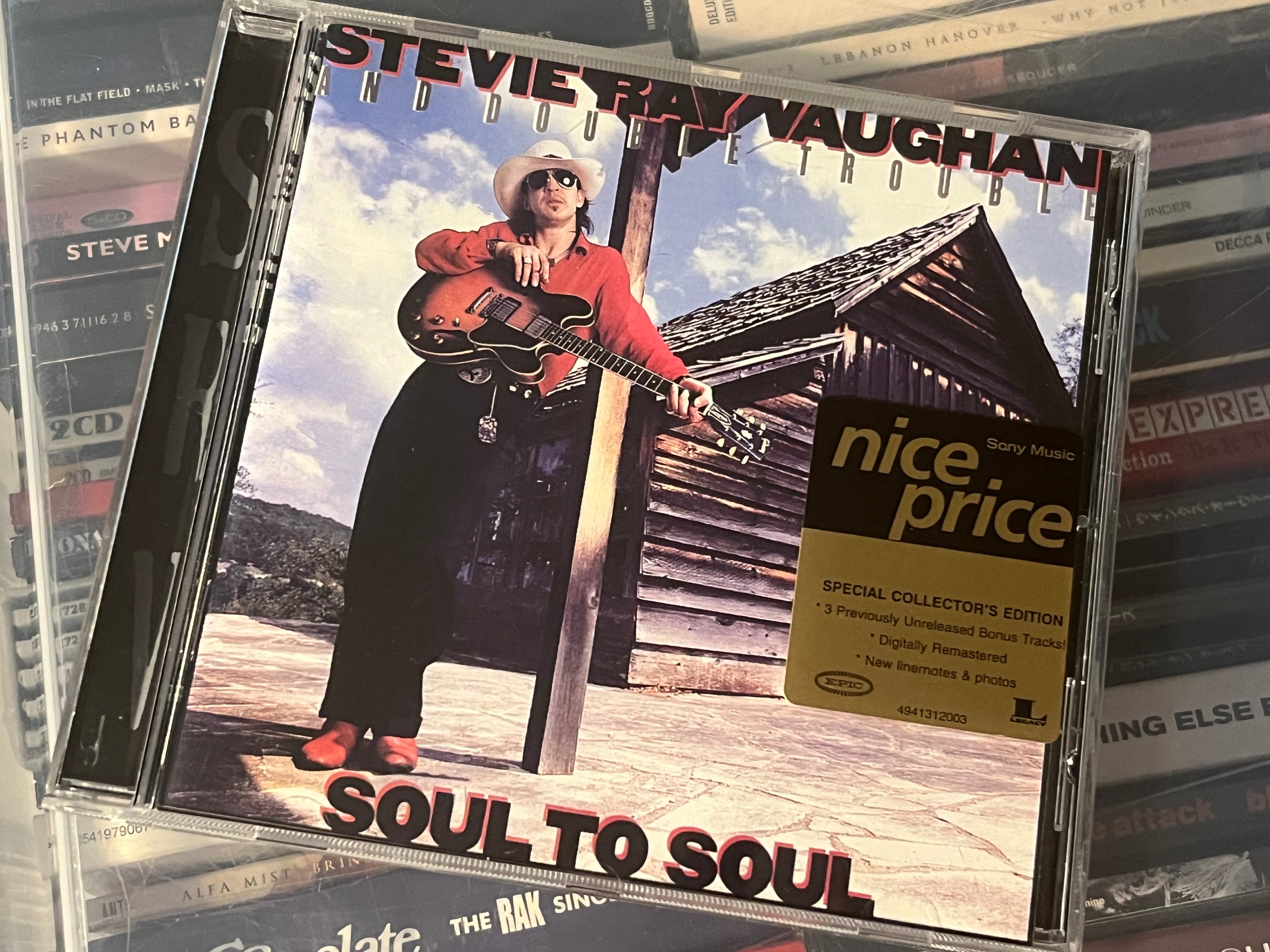 Stevie Ray Vaughan And Double Trouble – Soul To Soul (NM/NM) +3 bonusspår!